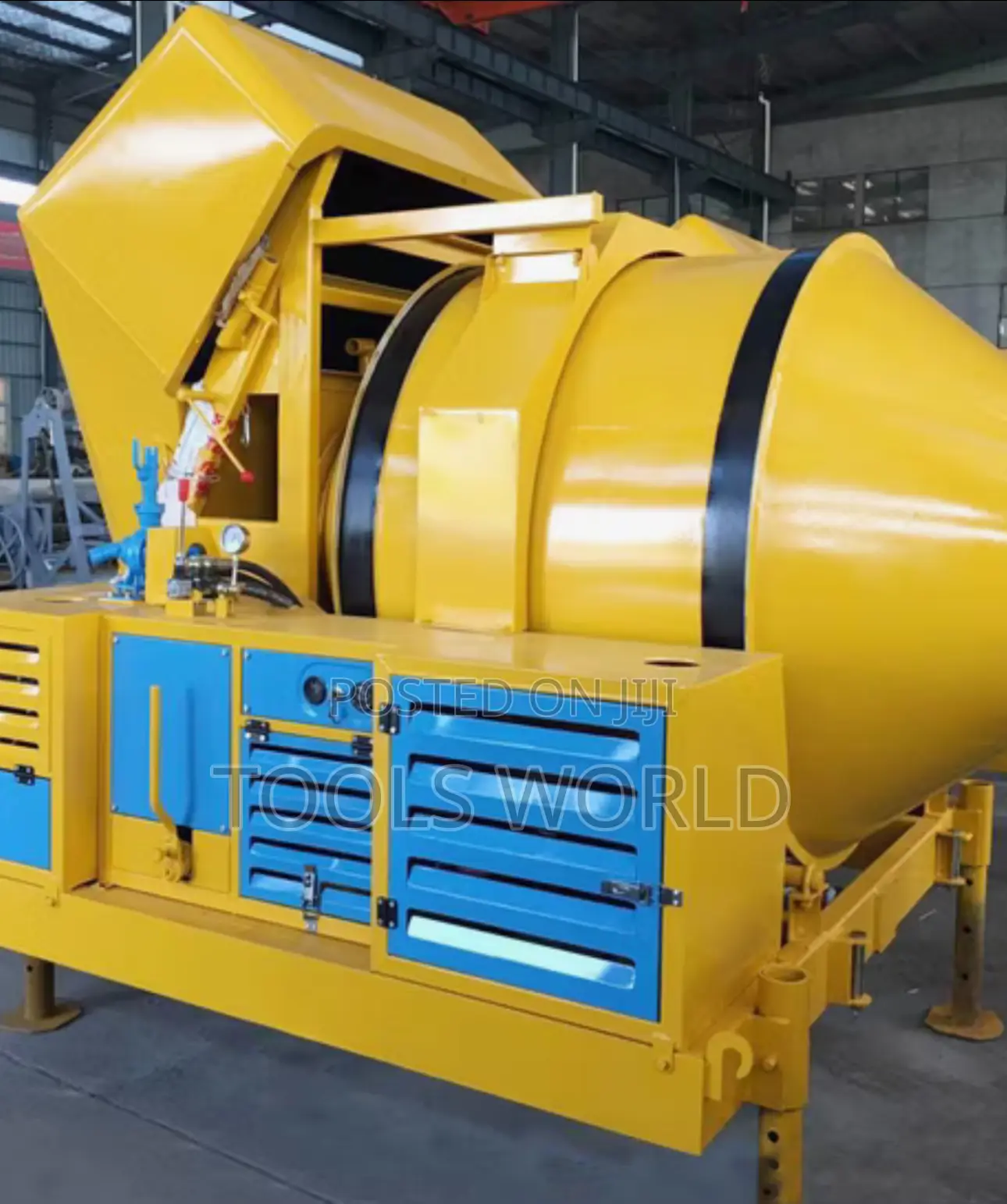 750l Diesel Concrete Mixer Jzr500 Self Loading Reverse Drum Machine