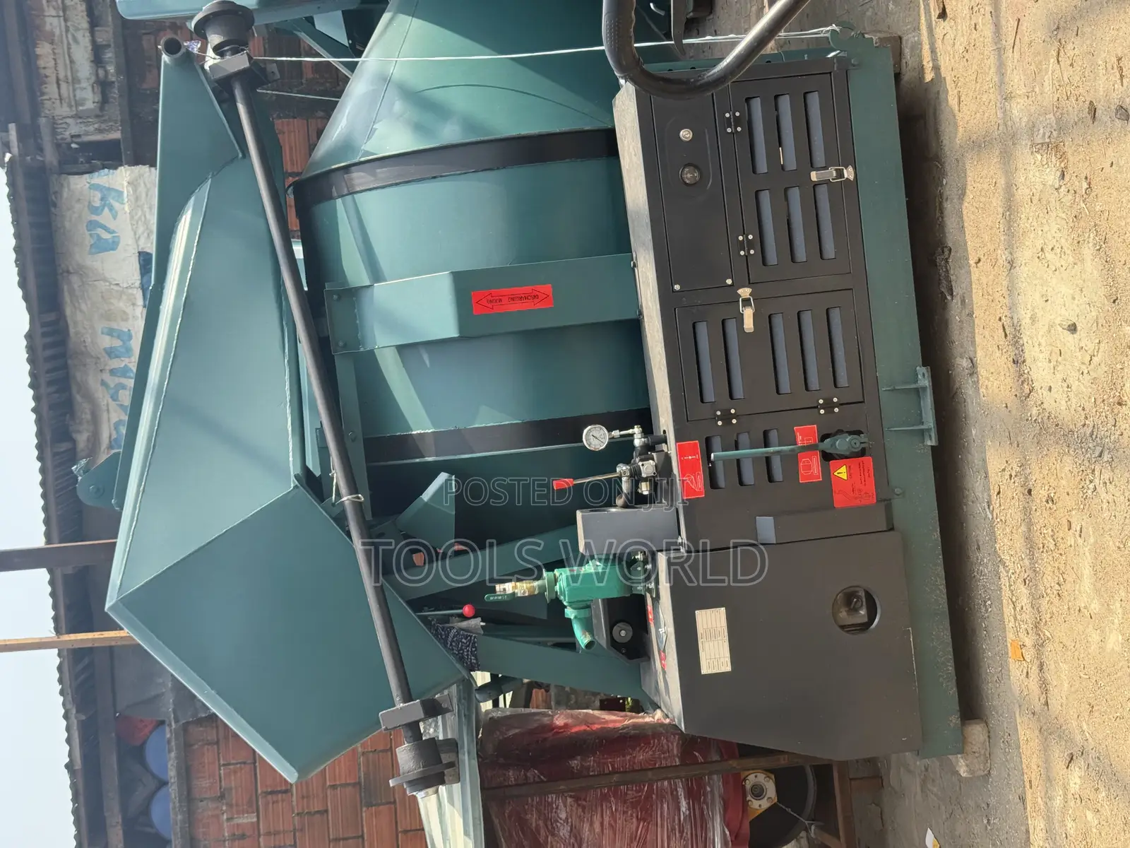 750l Diesel Concrete Mixer Jzr500 Self Loading Reverse Drum Machine