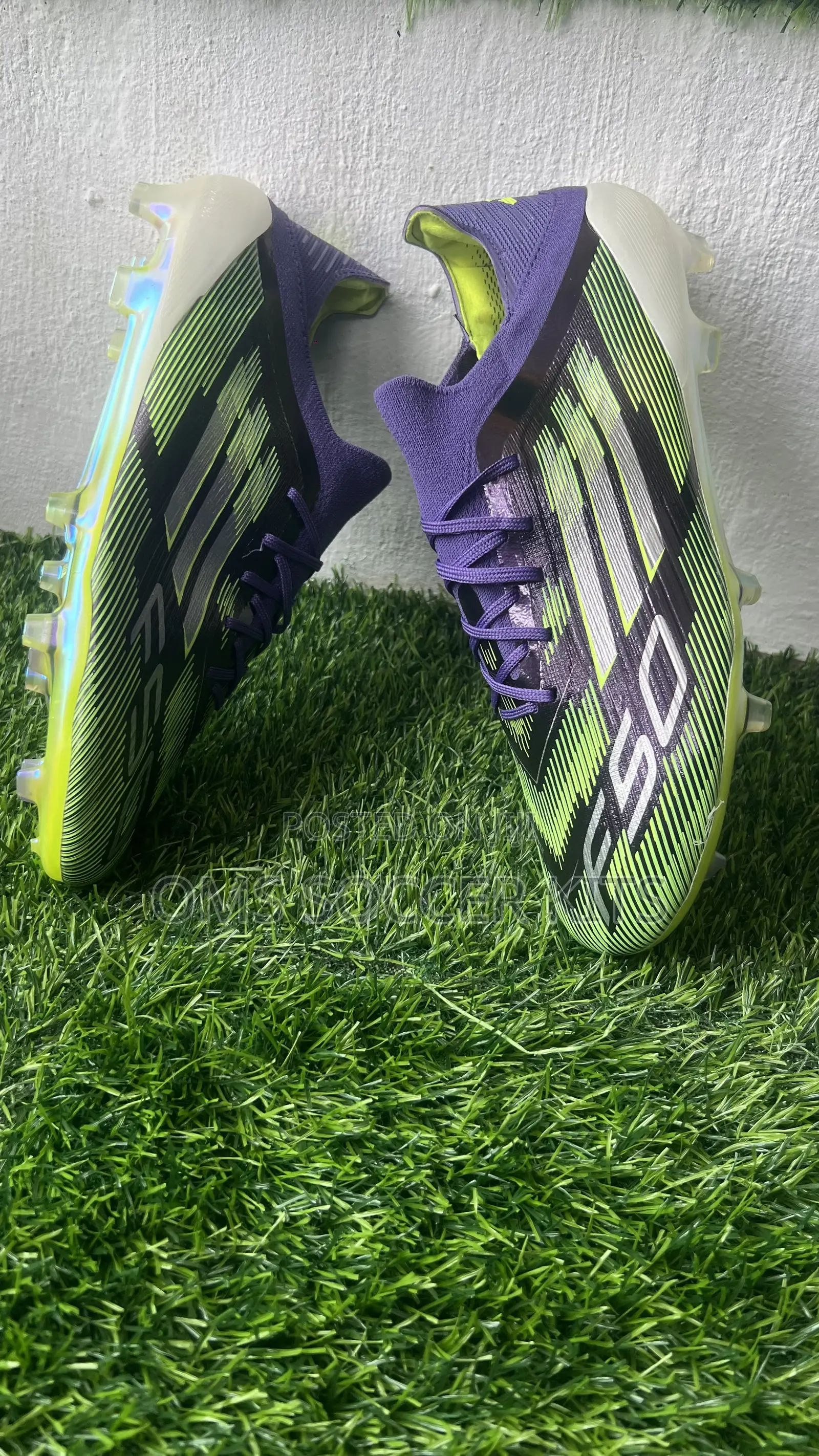Adidas F50 Elite Fg Firm Ground Soccer Cleats (Lucid Lemon) 41/44