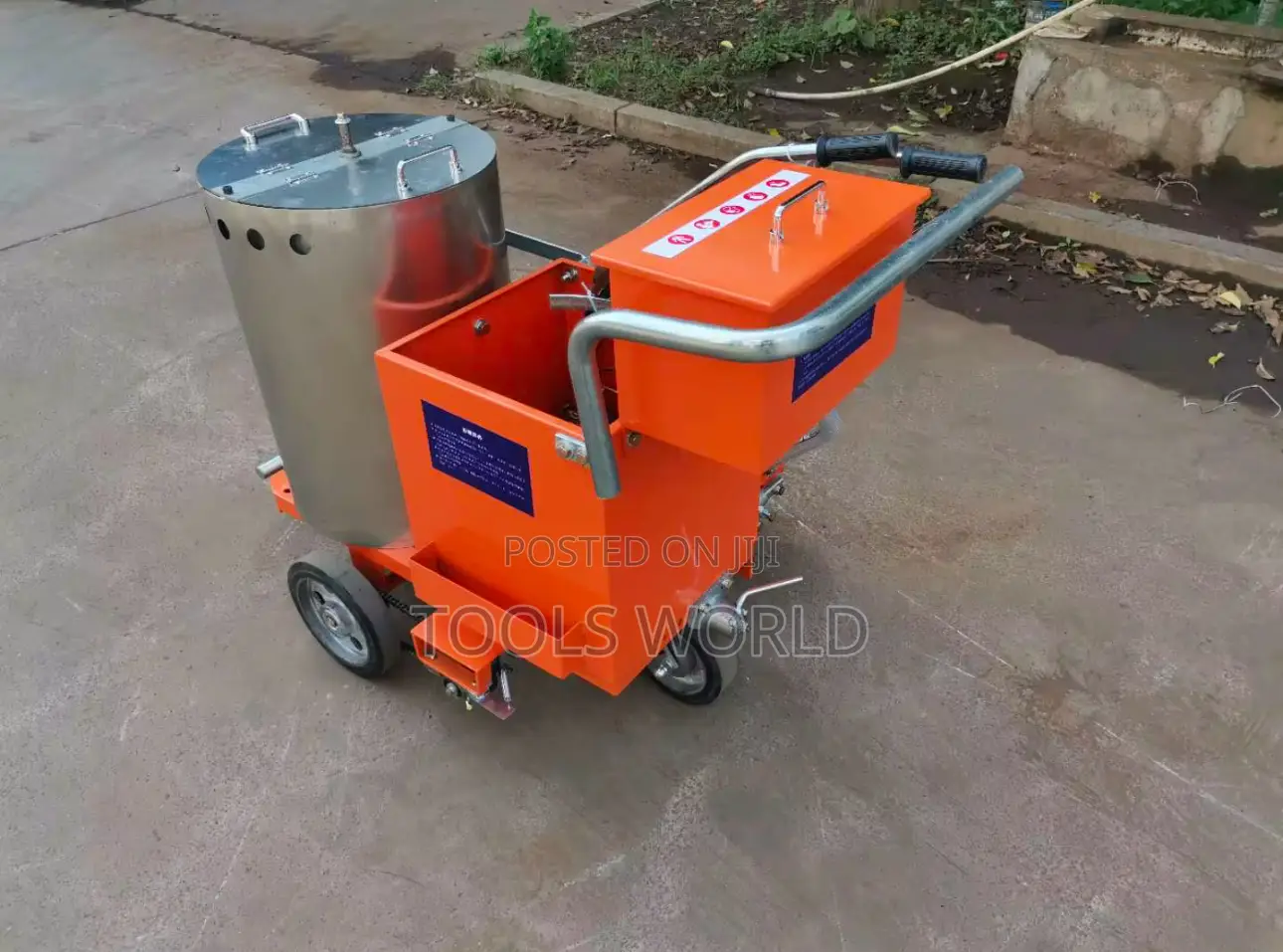 St-150 Hand Push Thermoplastic Road Marking Machine