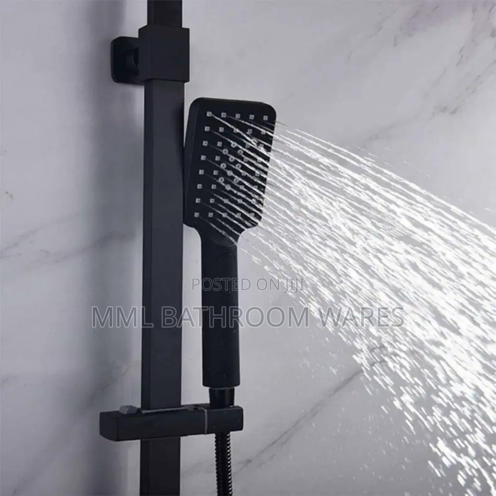 Modern Black Shower Sets