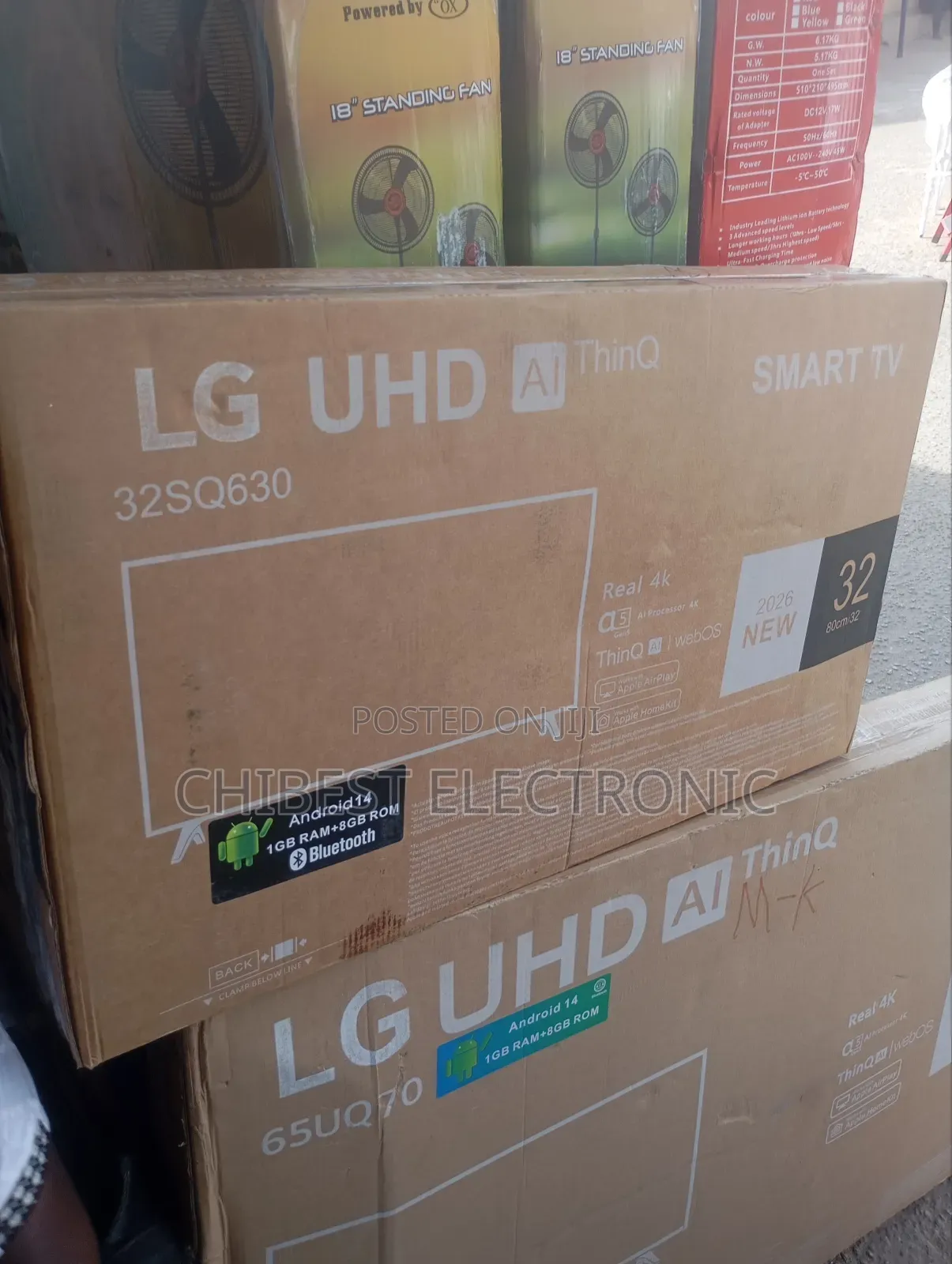 Lg Smart Tv 32 Inches With Two Years Warranty Brand New