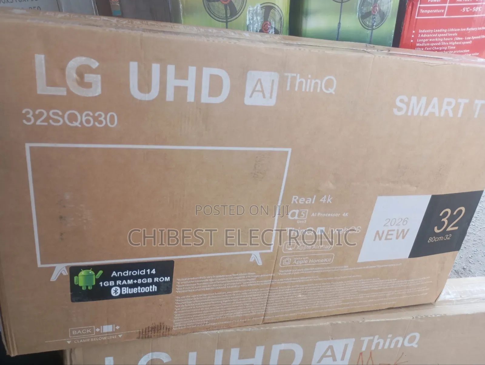 Lg Tv Smart 32 Inches With Tow Warranty Brand New