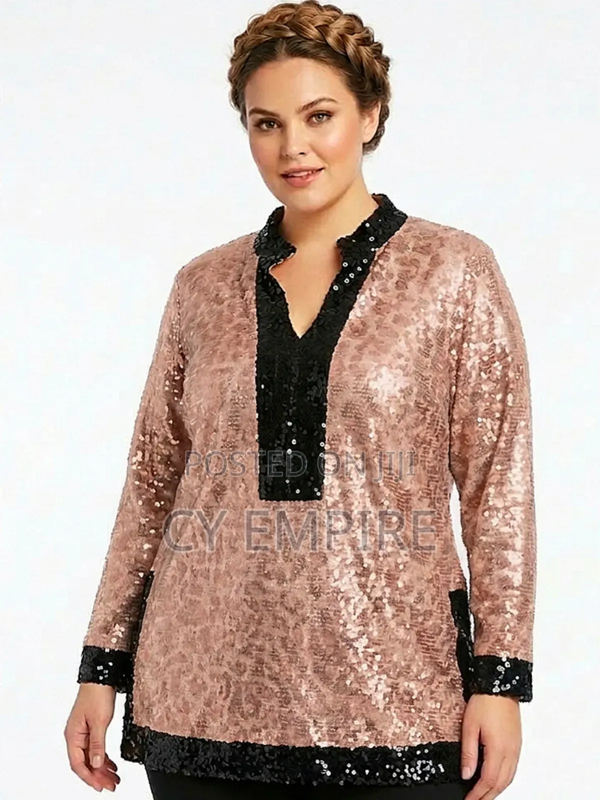 The Rose-Gold Safari Top