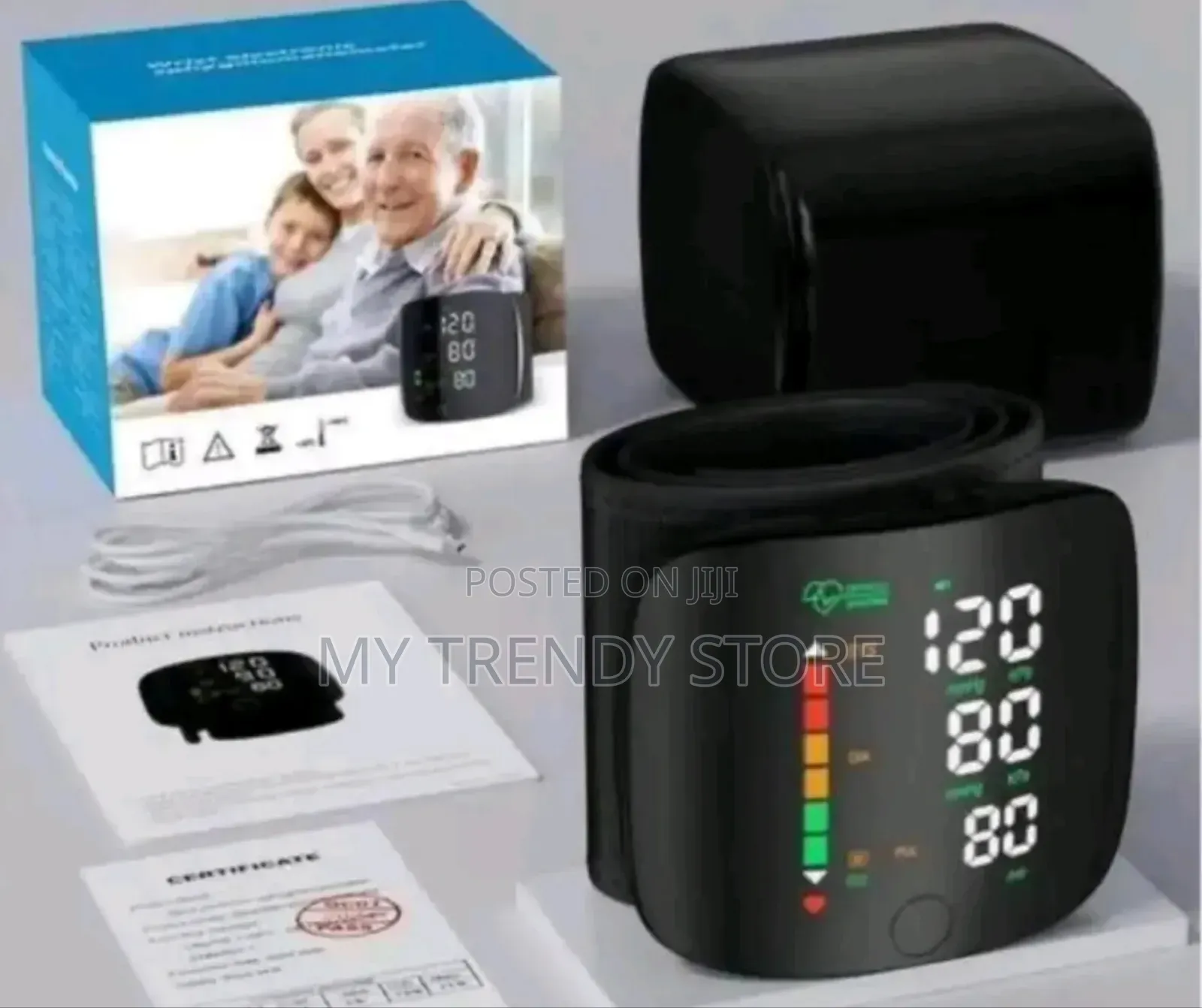 Rechargeable Wrist Bp Monitor