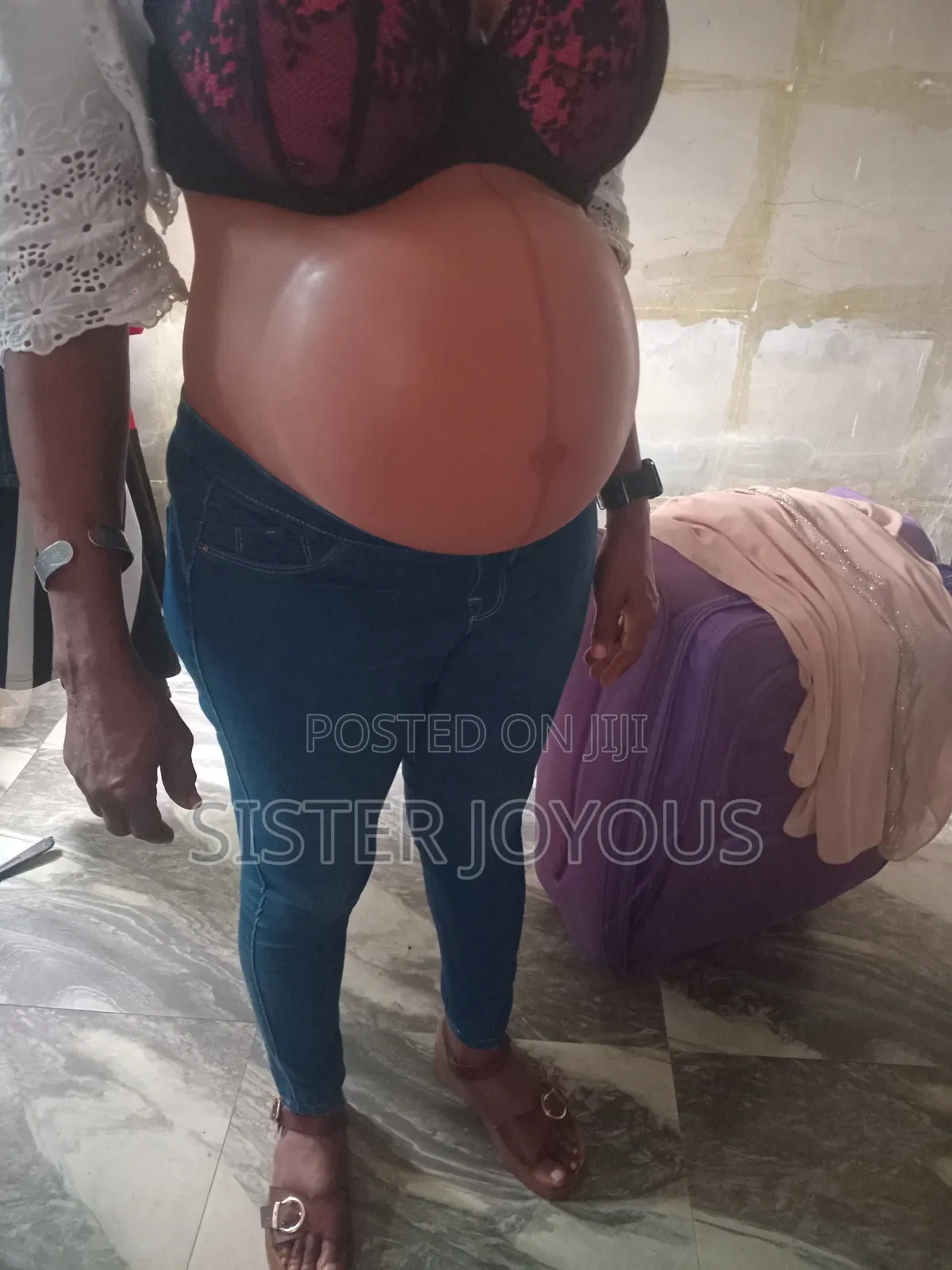 Realistic Baby Bump for a Reason
