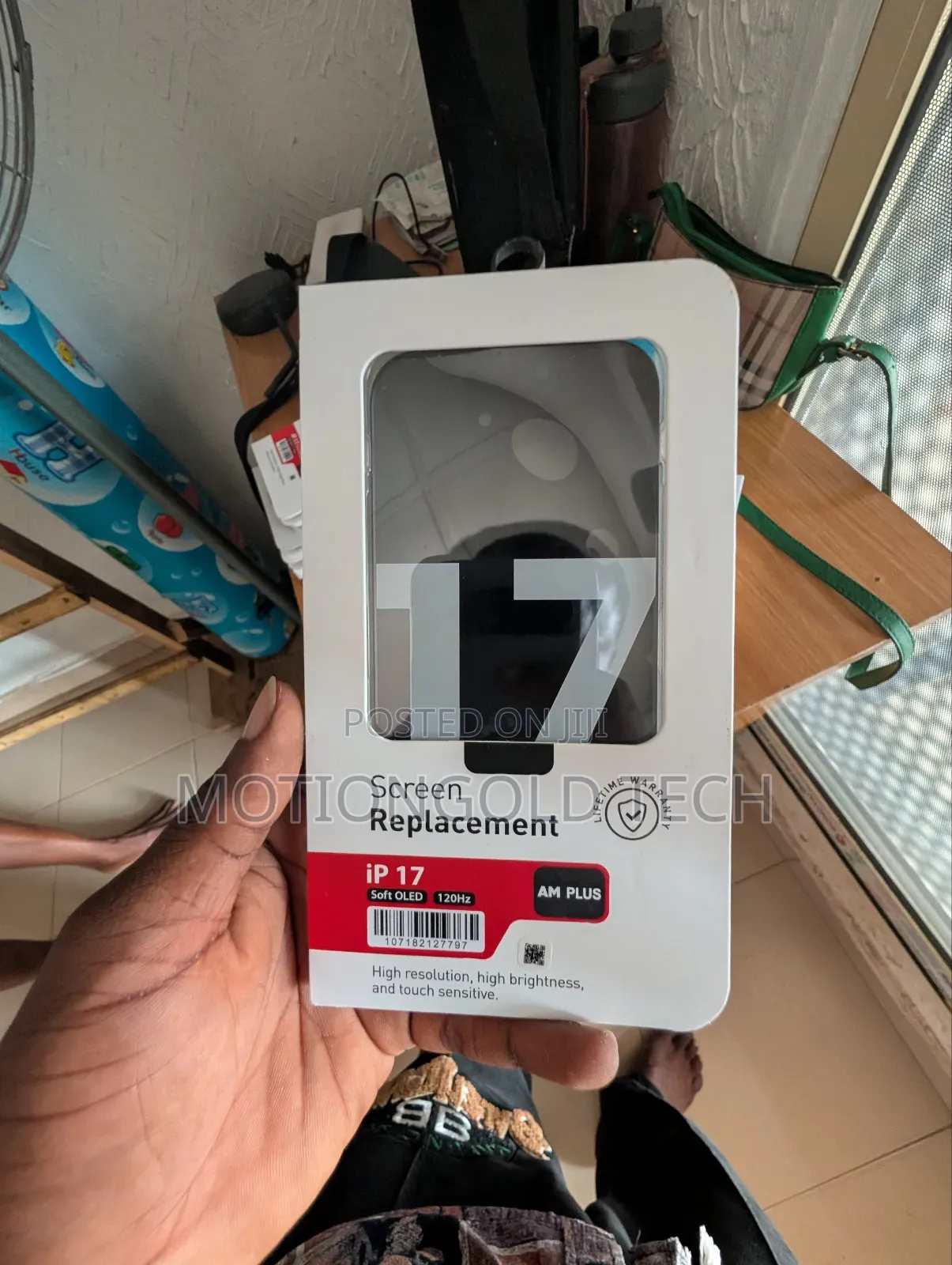 iPhone 17 Screen Soft Oled 120hz