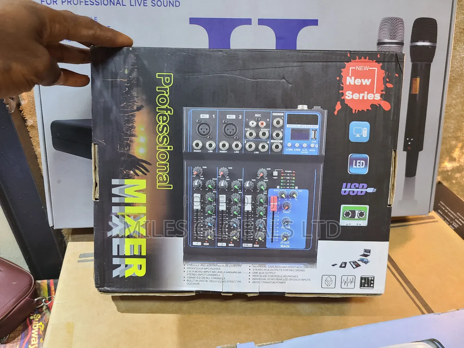 Yamaha 4channel Mixer