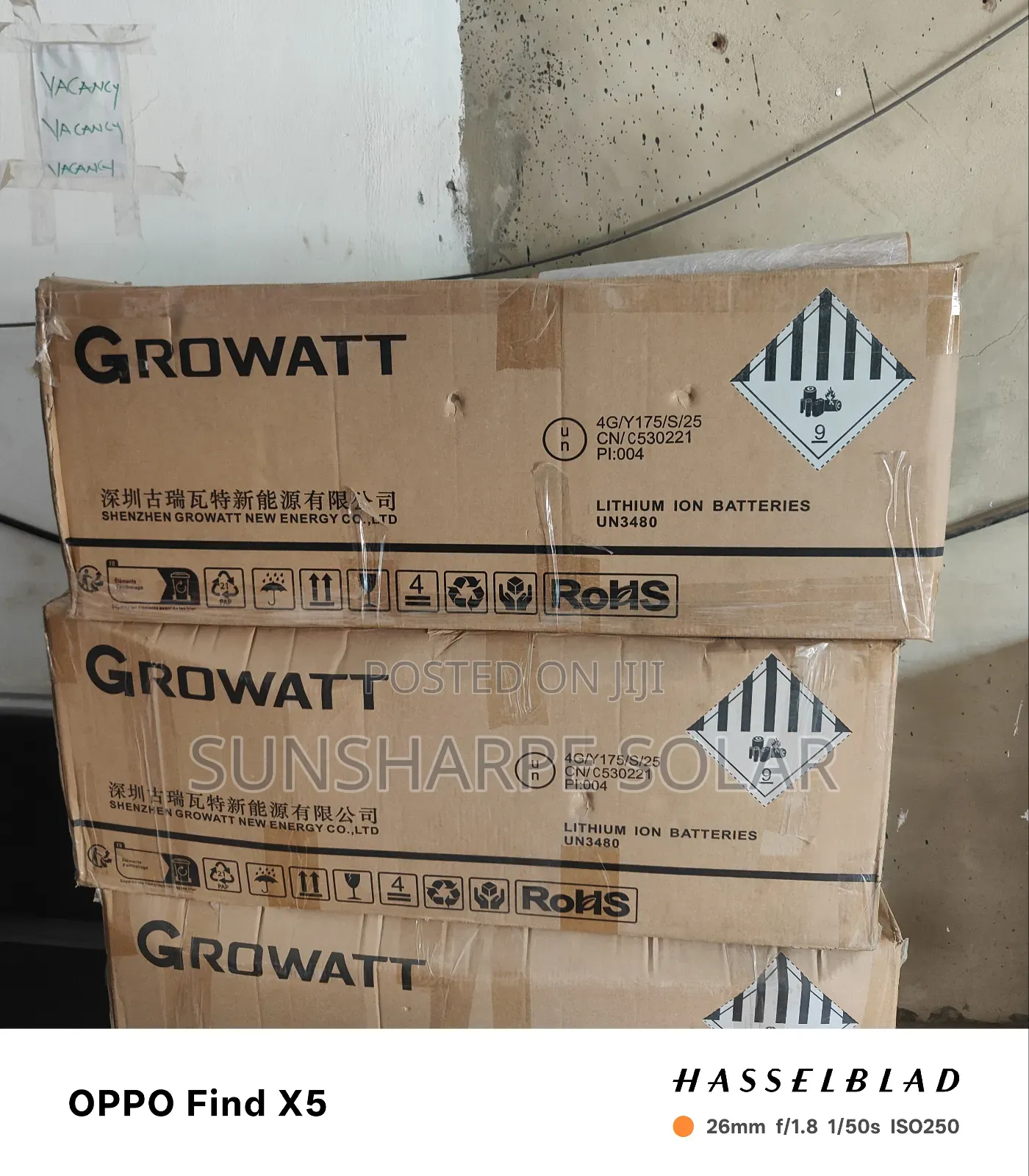 14.3kwh Growatt Lithium Battery