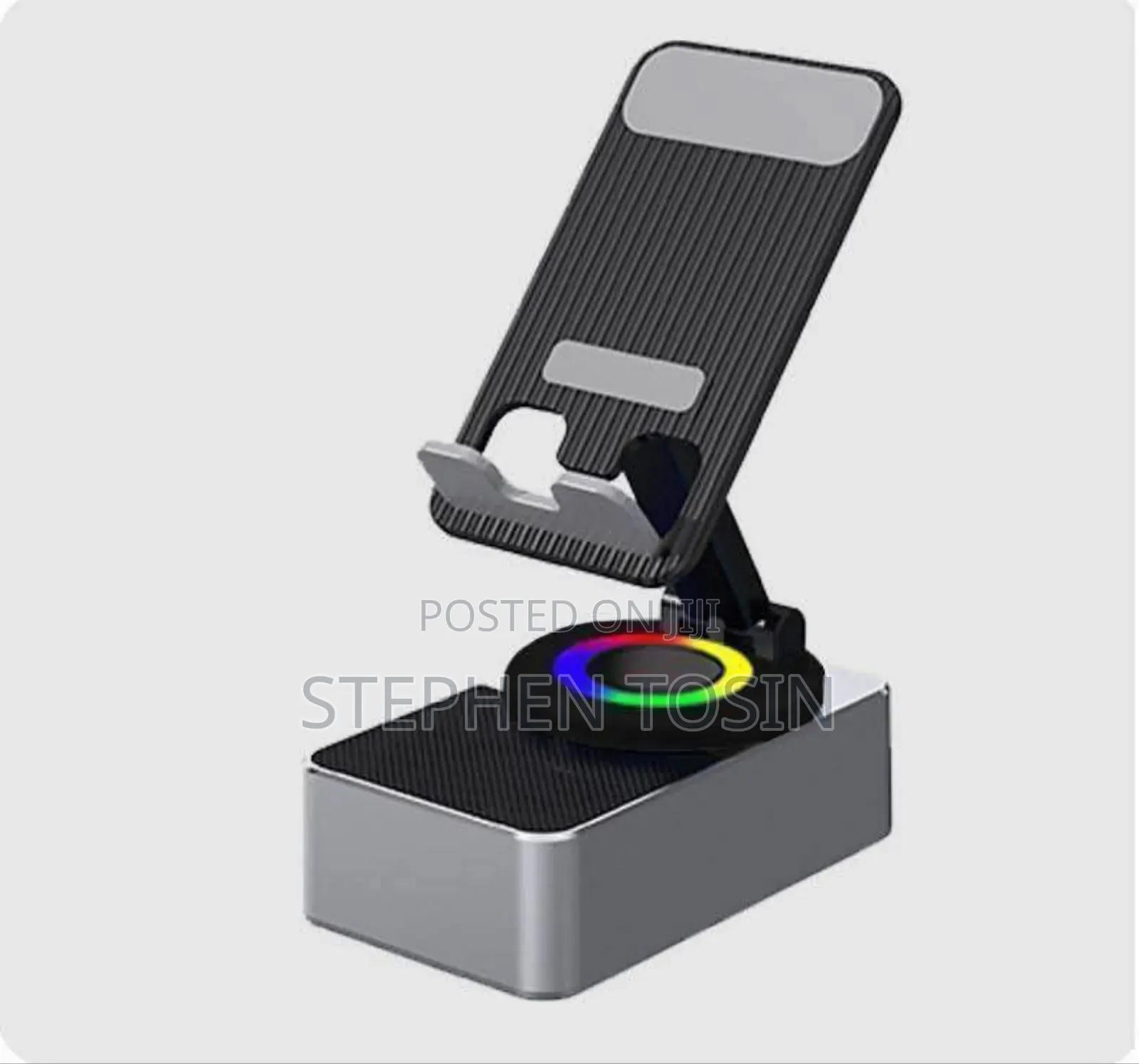 3in1 Adjustable Phone Holder With Bluetooth Speaker