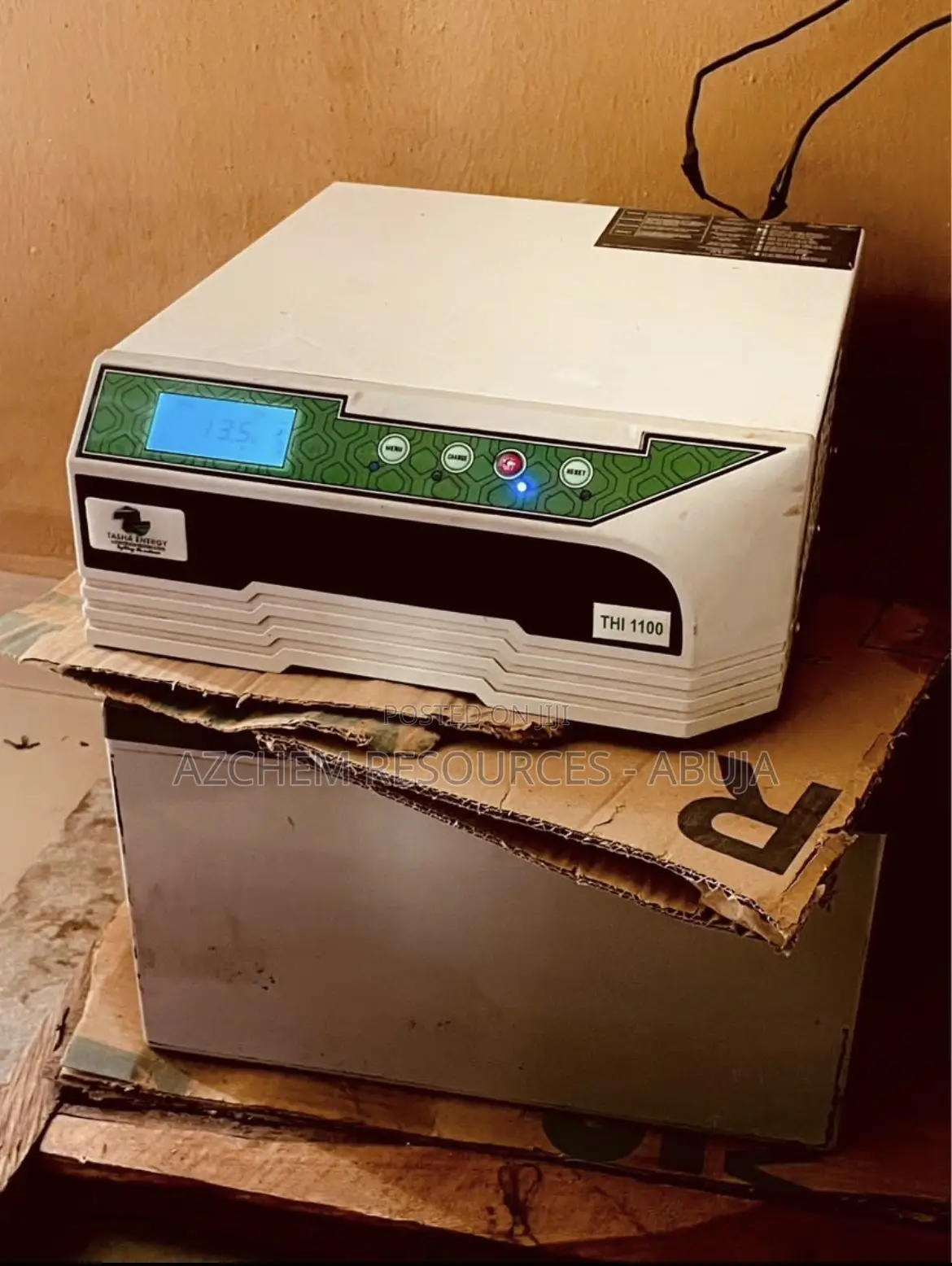 Taha Energy Inverter Thi 1100 + Battery – Reliable Backup Power