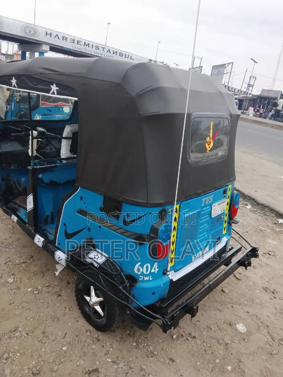 TVS King Deluxe Plus iTouch Start 2024 Blue