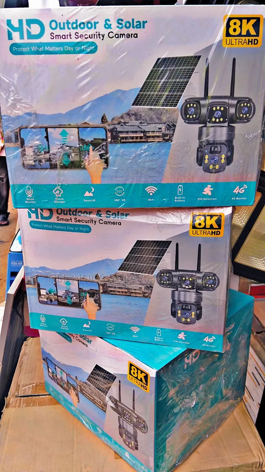 Solar Camera (3 Lens) Ultra Hd