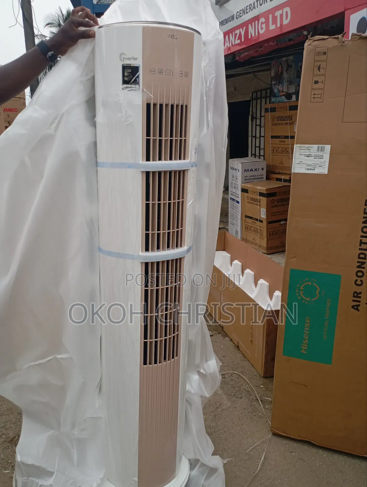 TCL 2hp Standing Unit Inverter Air Condition