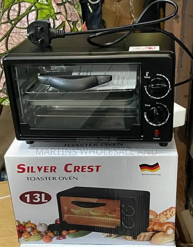 Silver Crest 13l Electric Toaster Oven.