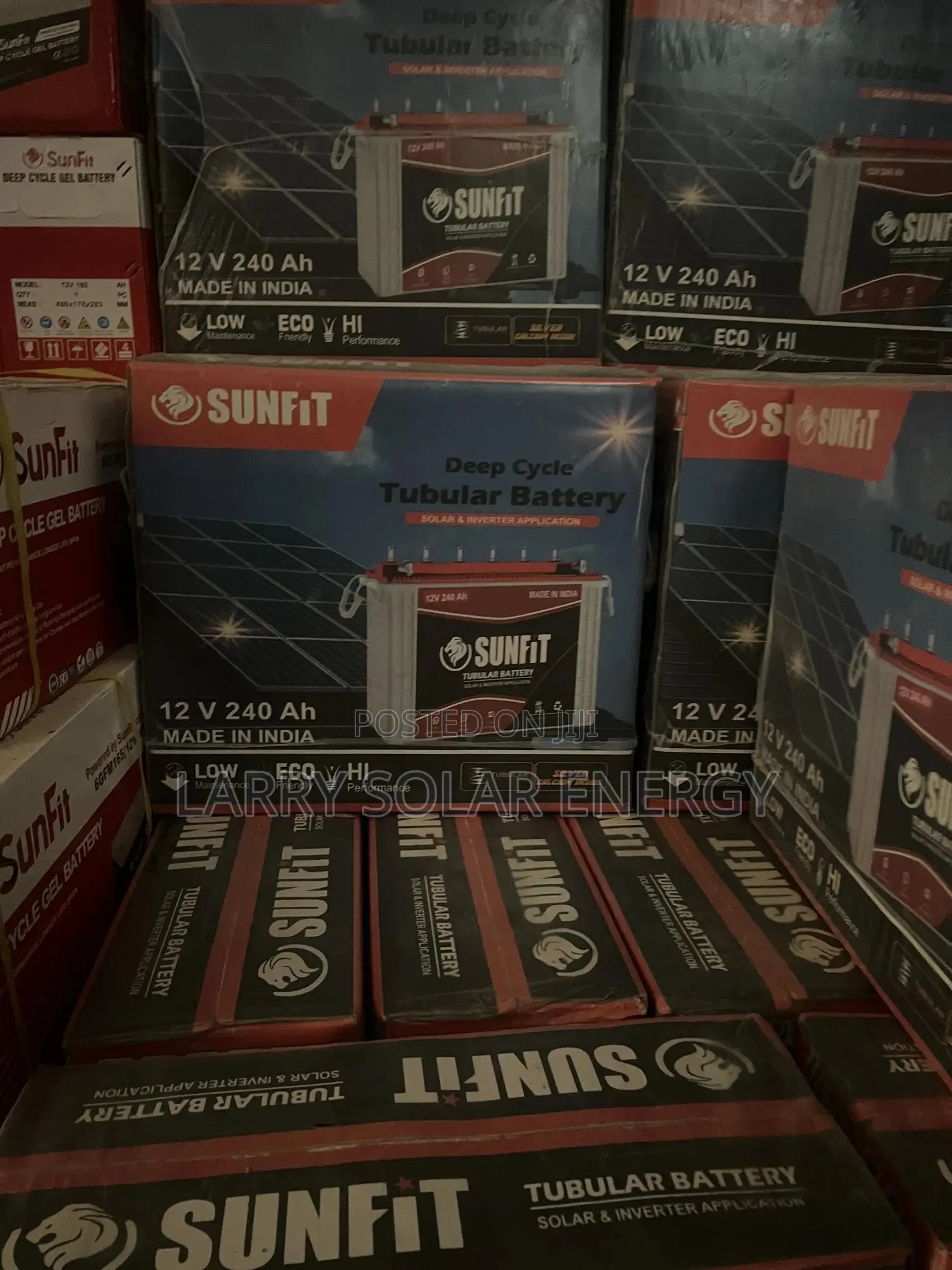 12v/240ah Sunfit Tall Tubular Battery