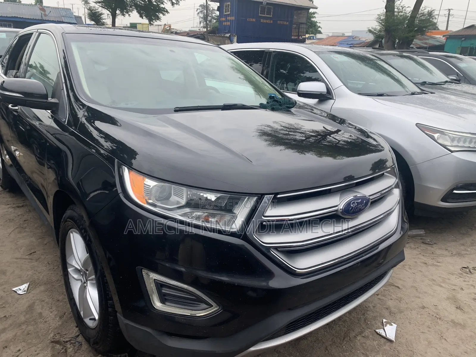 Ford Edge SEL 4dr AWD 2017 Black