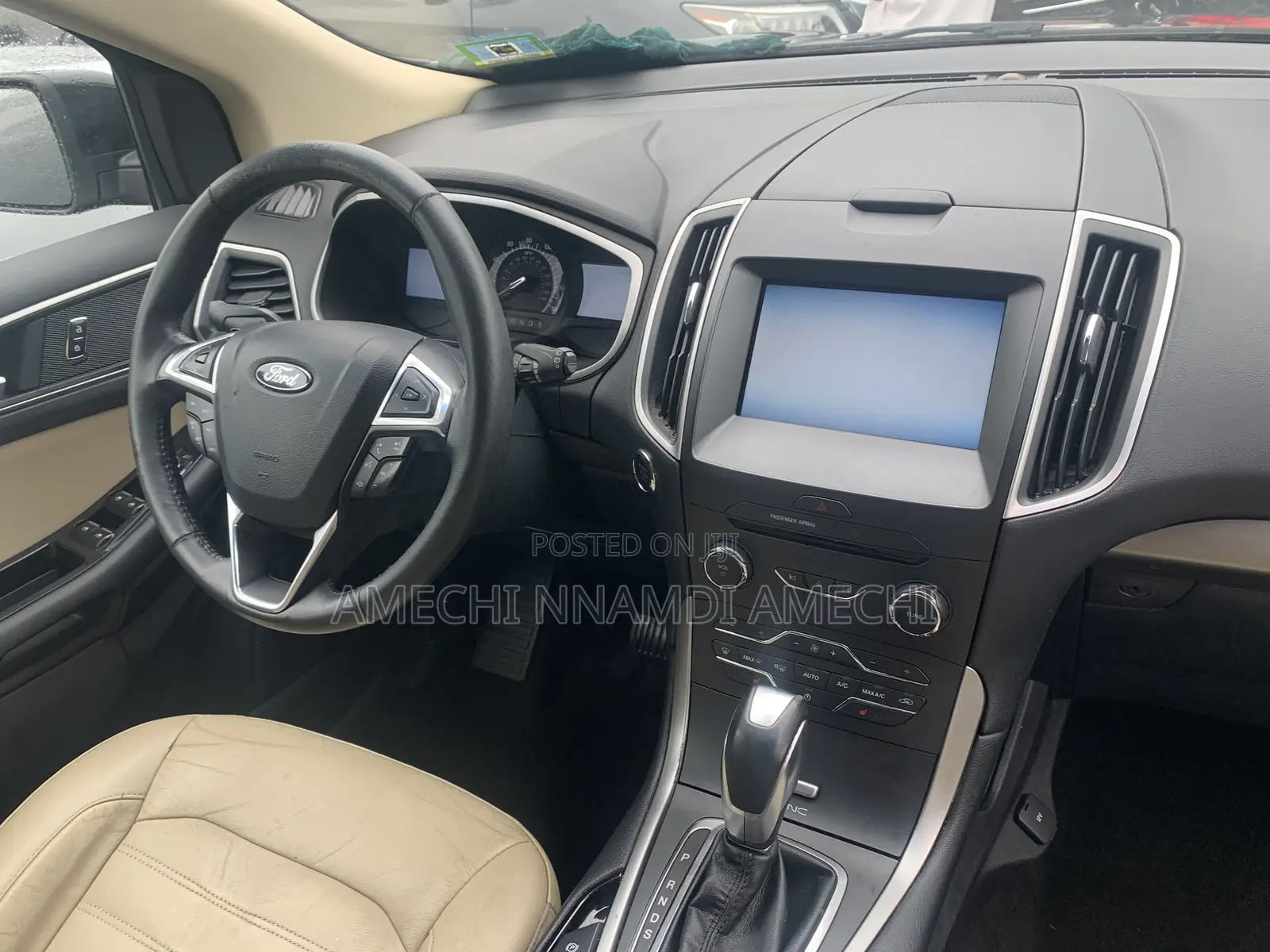 Ford Edge SEL 4dr AWD 2017 Black
