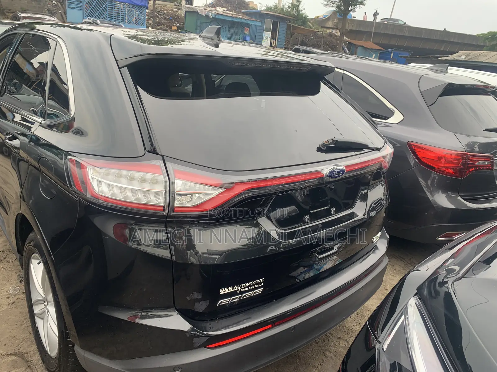 Ford Edge SEL 4dr AWD 2017 Black