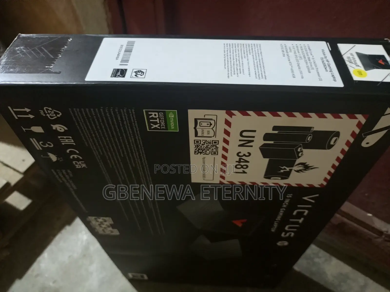 New Laptop HP Victus 15 16GB Intel Core i5 SSD 512GB