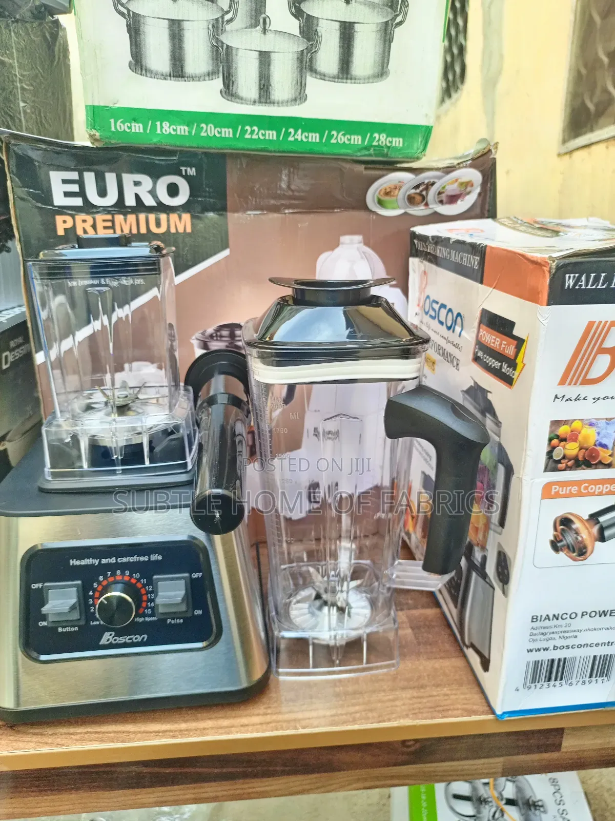 Boscon High Performance Blender – Power Full Copper Motor