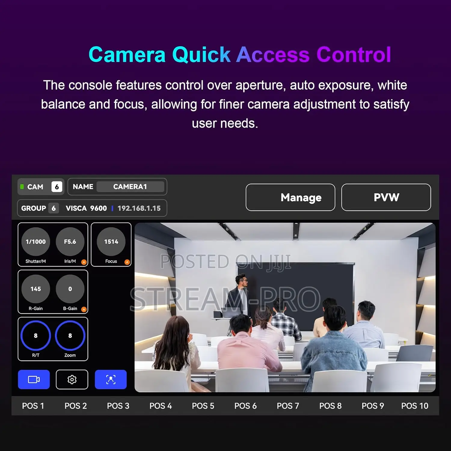 Sprolink Pco100 PTZ Camera Controller
