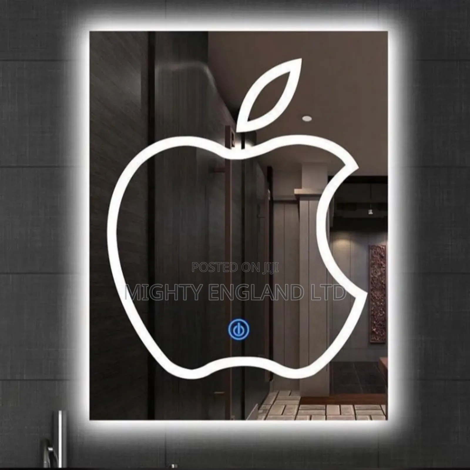 Apple Logo Smart Led Wall-Mounted Mirror