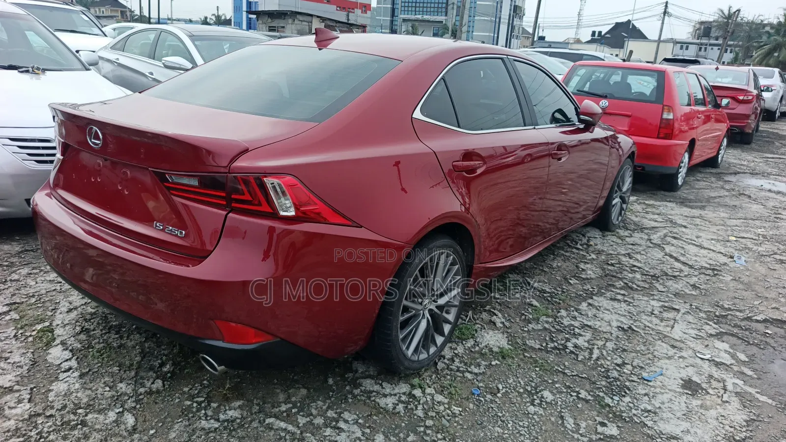Lexus IS 250 4WD 2015 Red