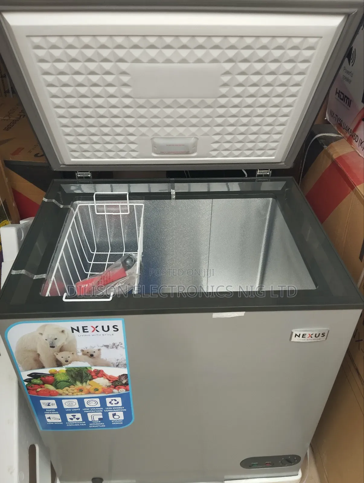 150litre Nexus Energy Saving Chest Freezer