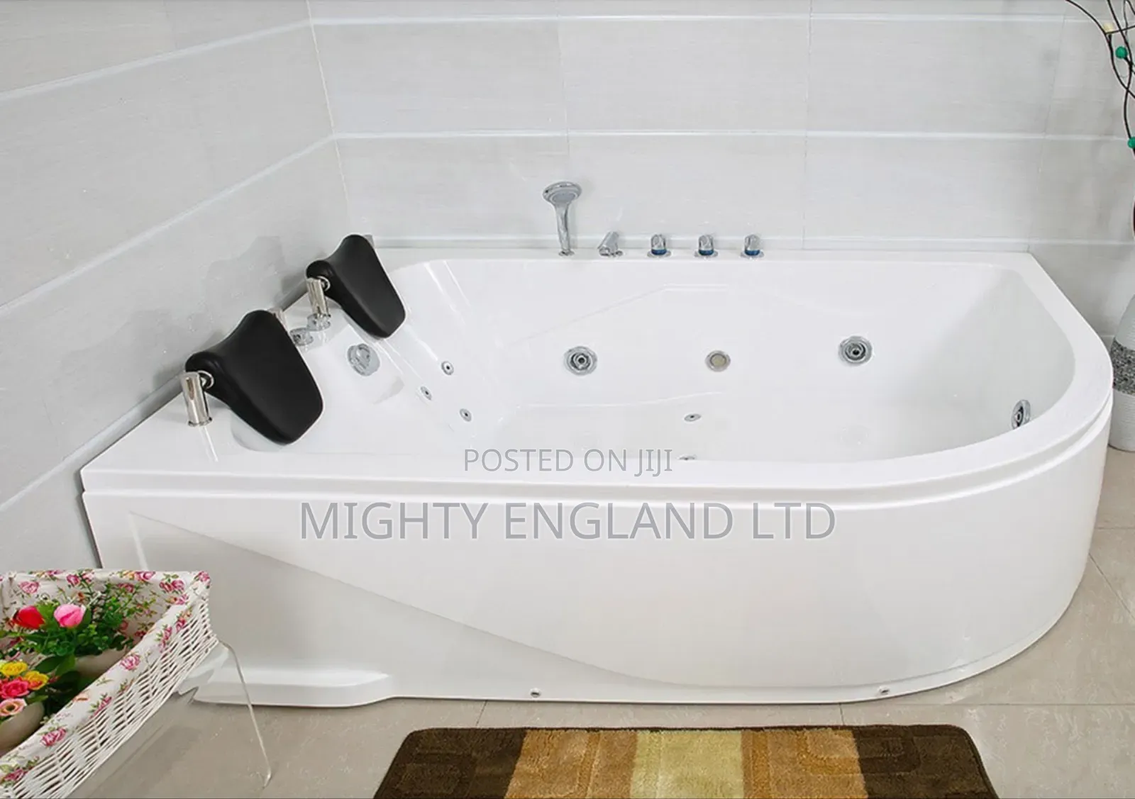 Acrylic Jacuzzi Bathtub
