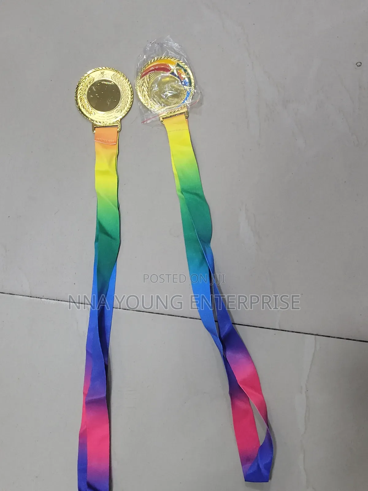 Gold-colored Medals