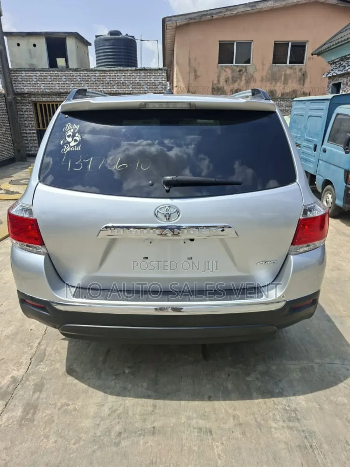 Toyota Highlander Limited 2012 Silver