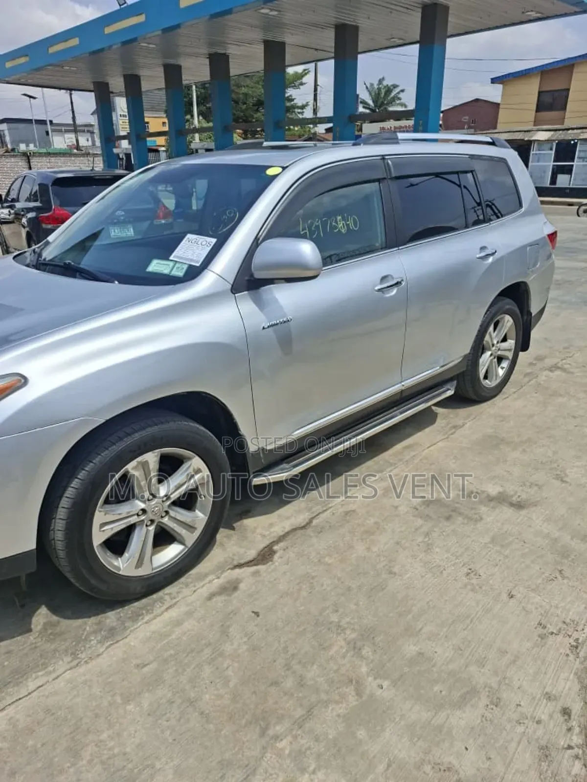 Toyota Highlander Limited 2012 Silver