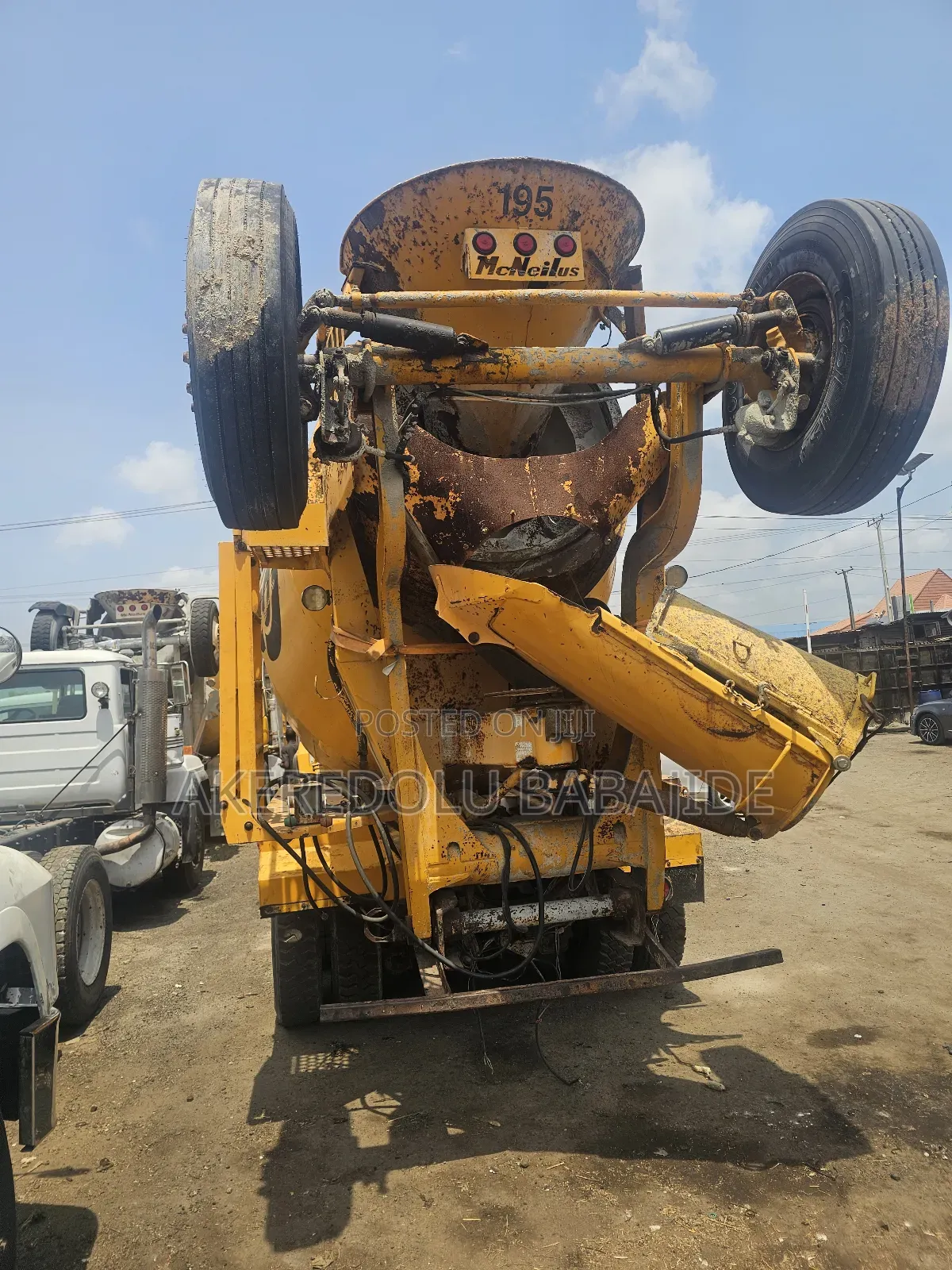 Mack Truck Concrete Mixer 2005 Yellow