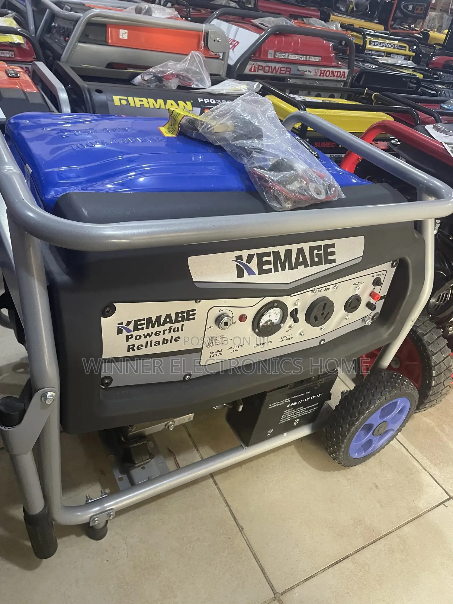 13kva Kemage Generator 100% Copper Coil With Warranty