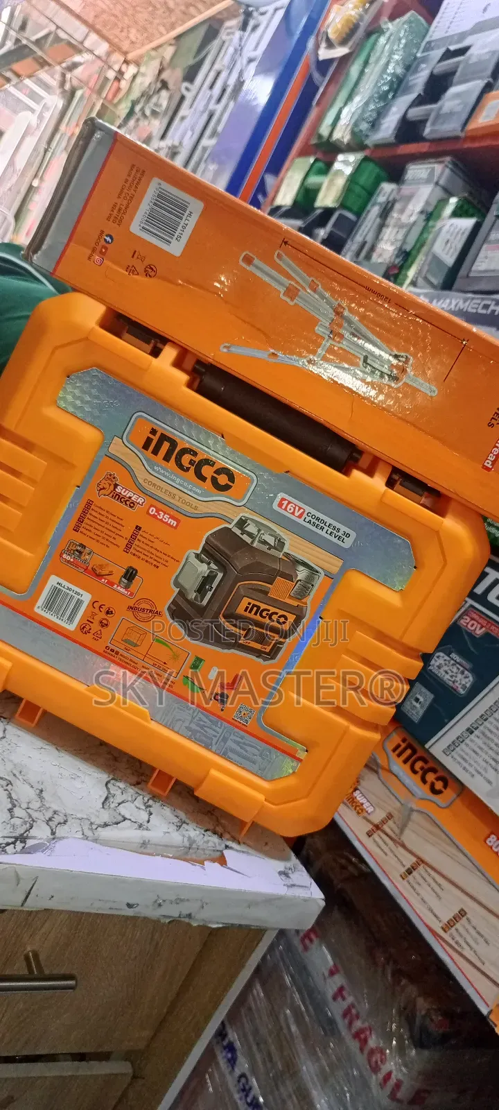 Ingco Cordless 3d Laser Level
