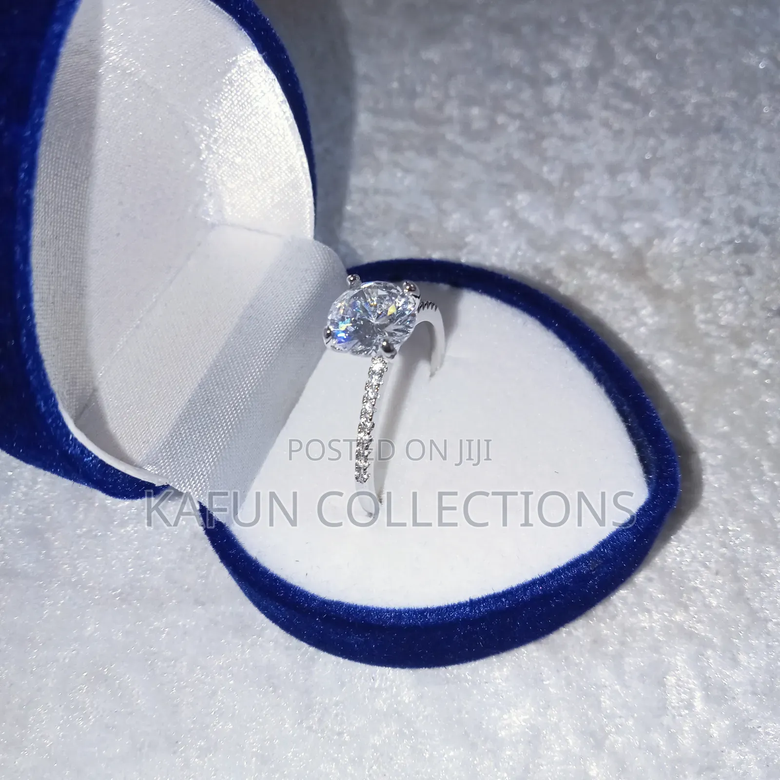 High Quality Zirconia Proposal/ Engagement Ring -Size10