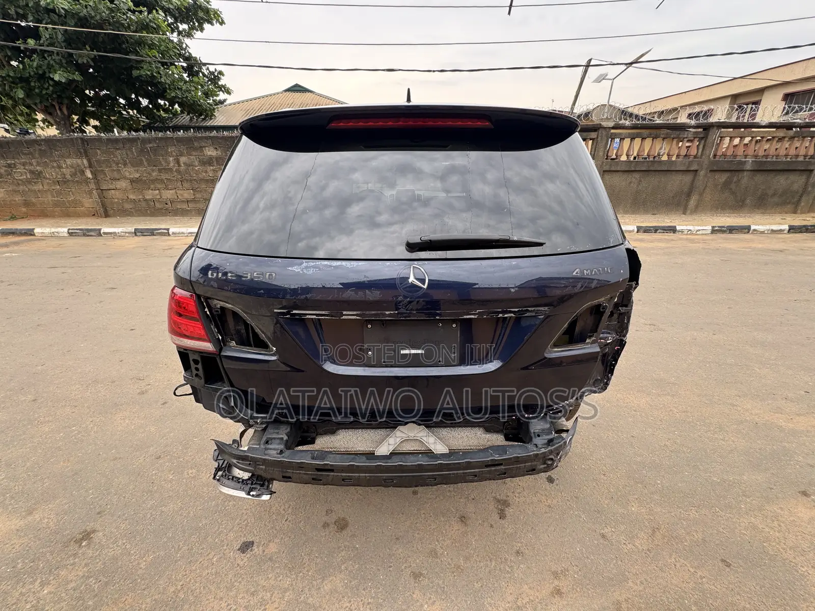 Mercedes-Benz GLE-Class GLE 350 2016 Blue