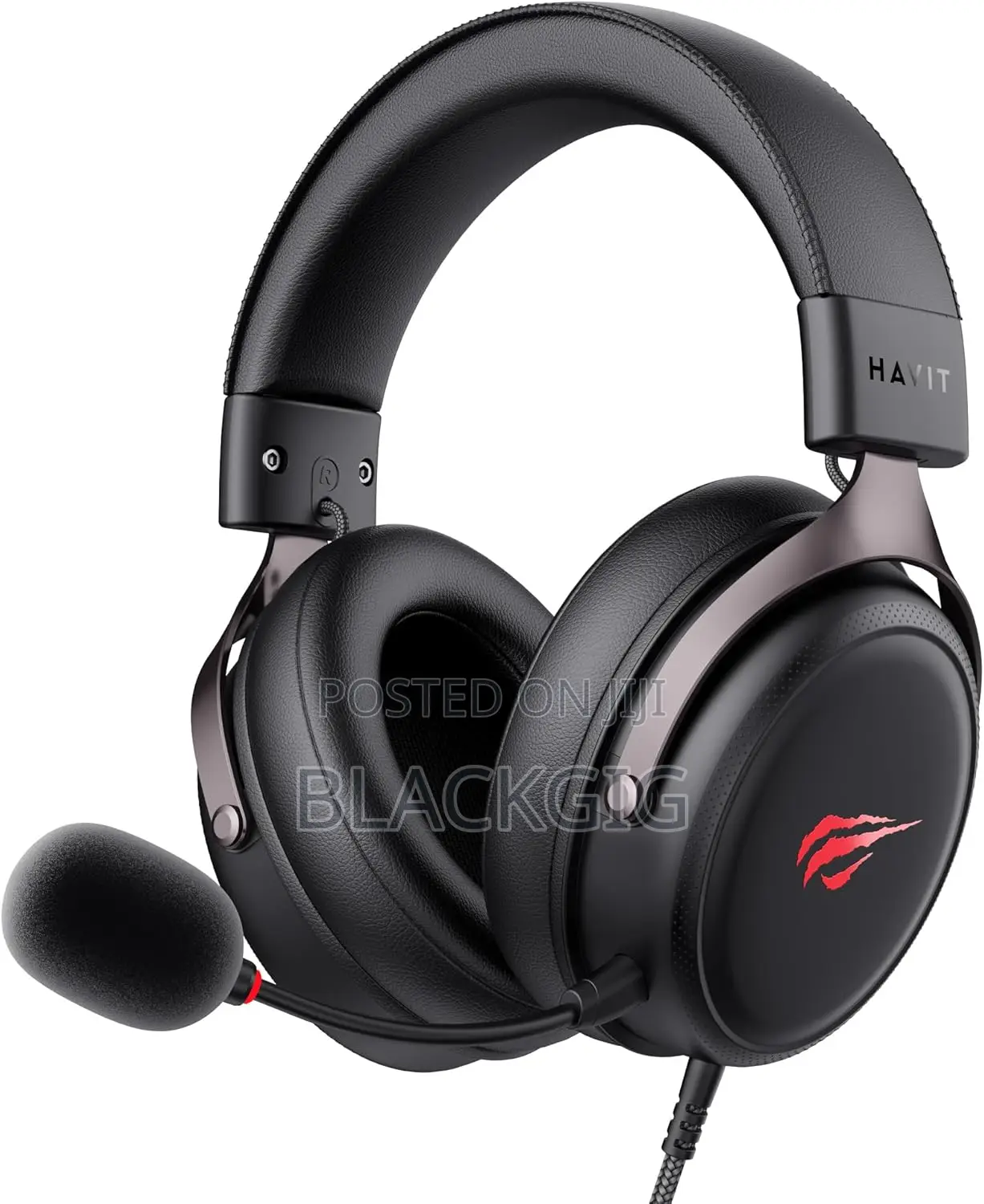 Gaming Headset RGB Gamers Headphone 3.5mm With Microphone Anc Mic