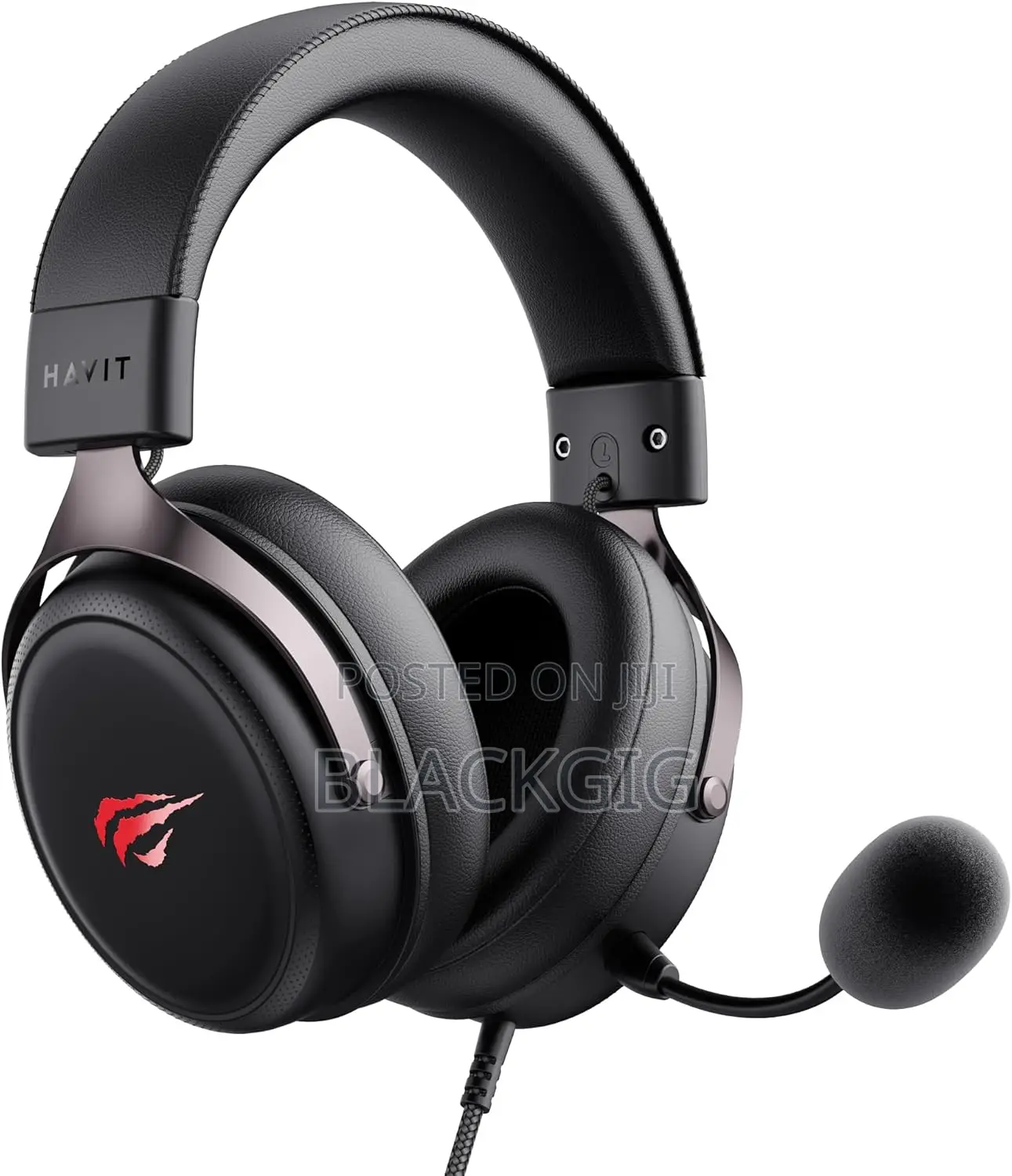 Gaming Headset RGB Gamers Headphone 3.5mm With Microphone Anc Mic