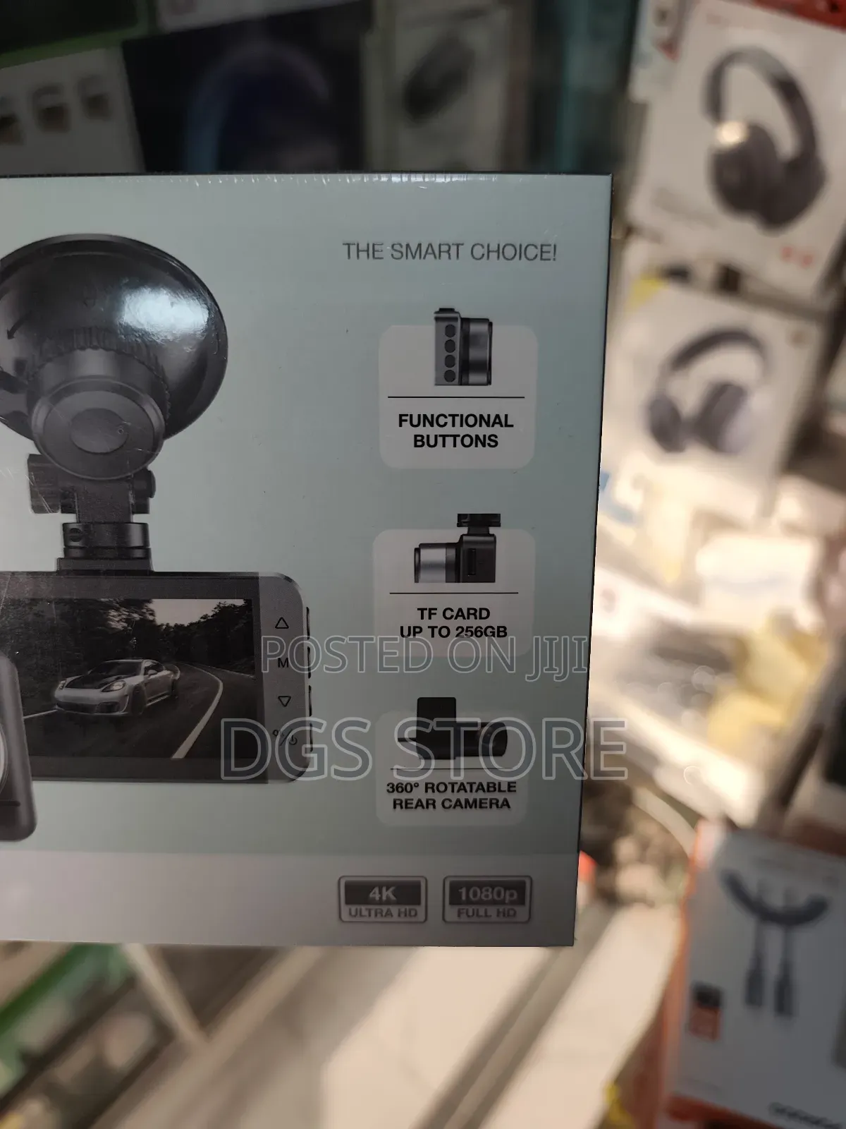Original Green Lion Cam Pro Front Rear Camera