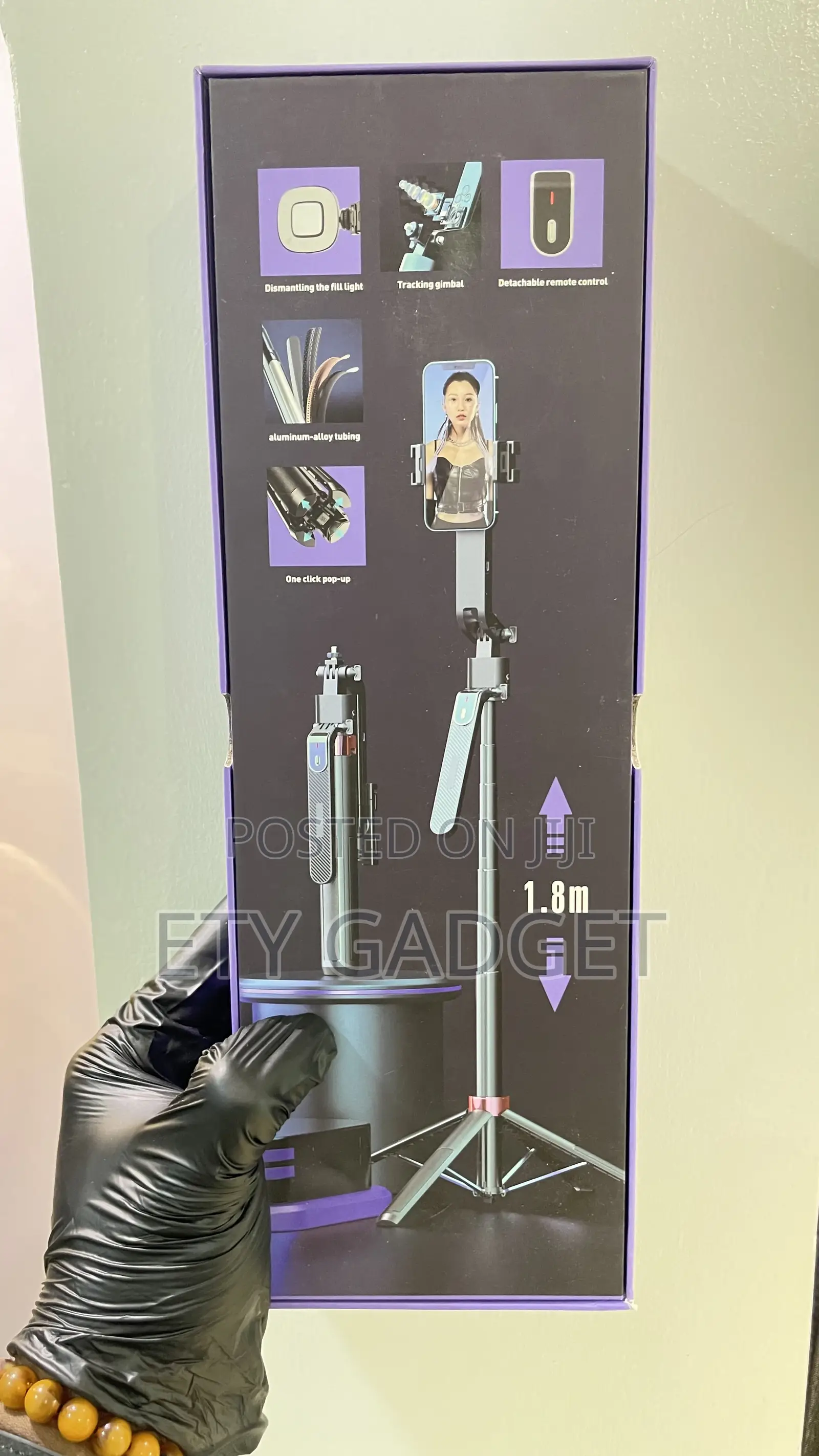Q185 Tracking Selfie Stick and Gimbal