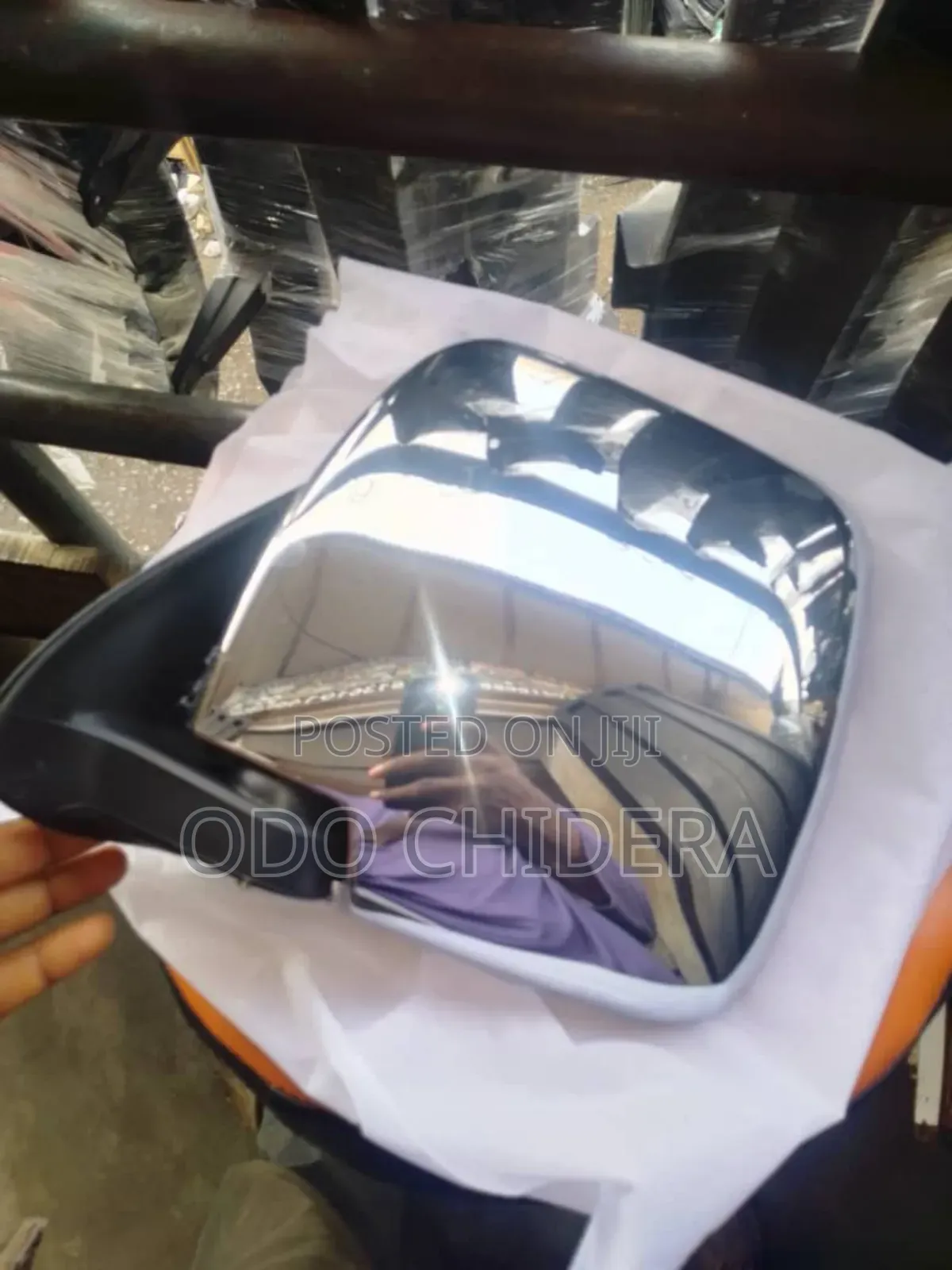 Side Mirror Hiace Stainless