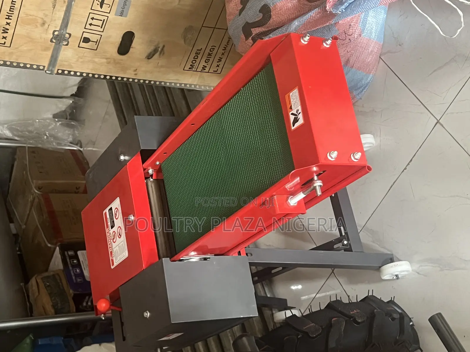 Chaff Cutter With Conveyor