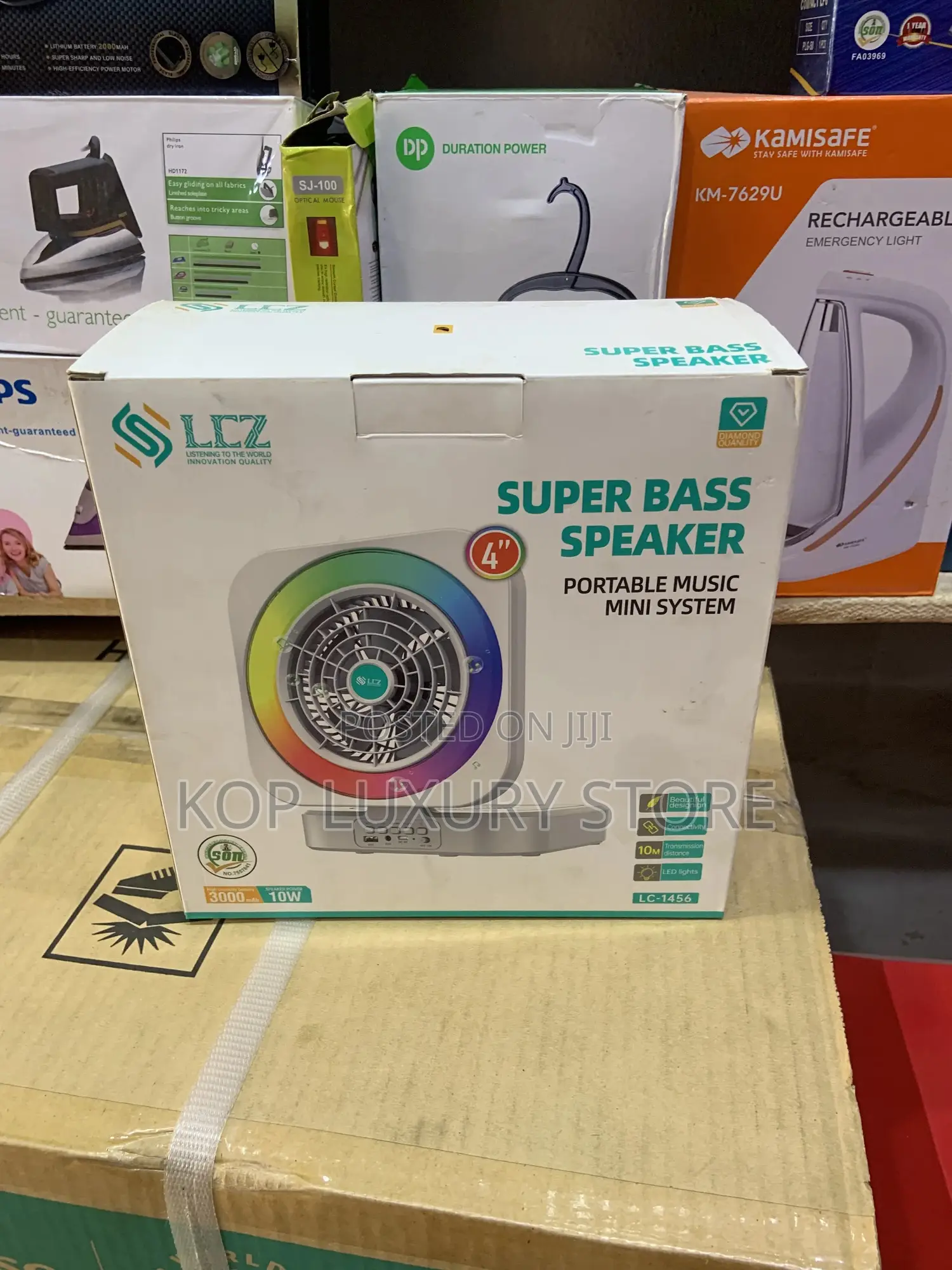 Rechargeable Fan With Blue Tooth Speaker 