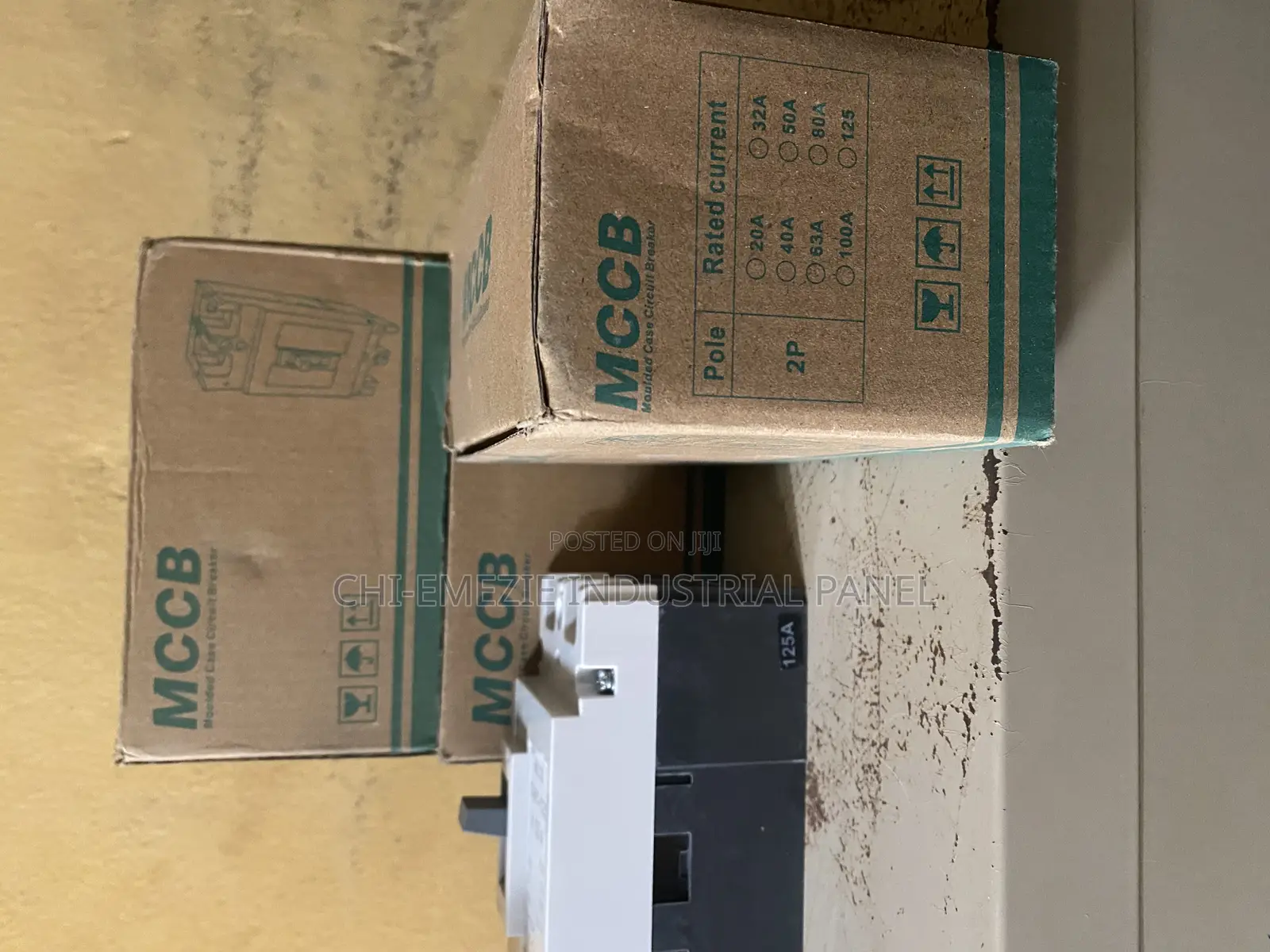 Original  125a Dc Mccb Breaker Reliable Solar Electrical Protection ⚡🔋