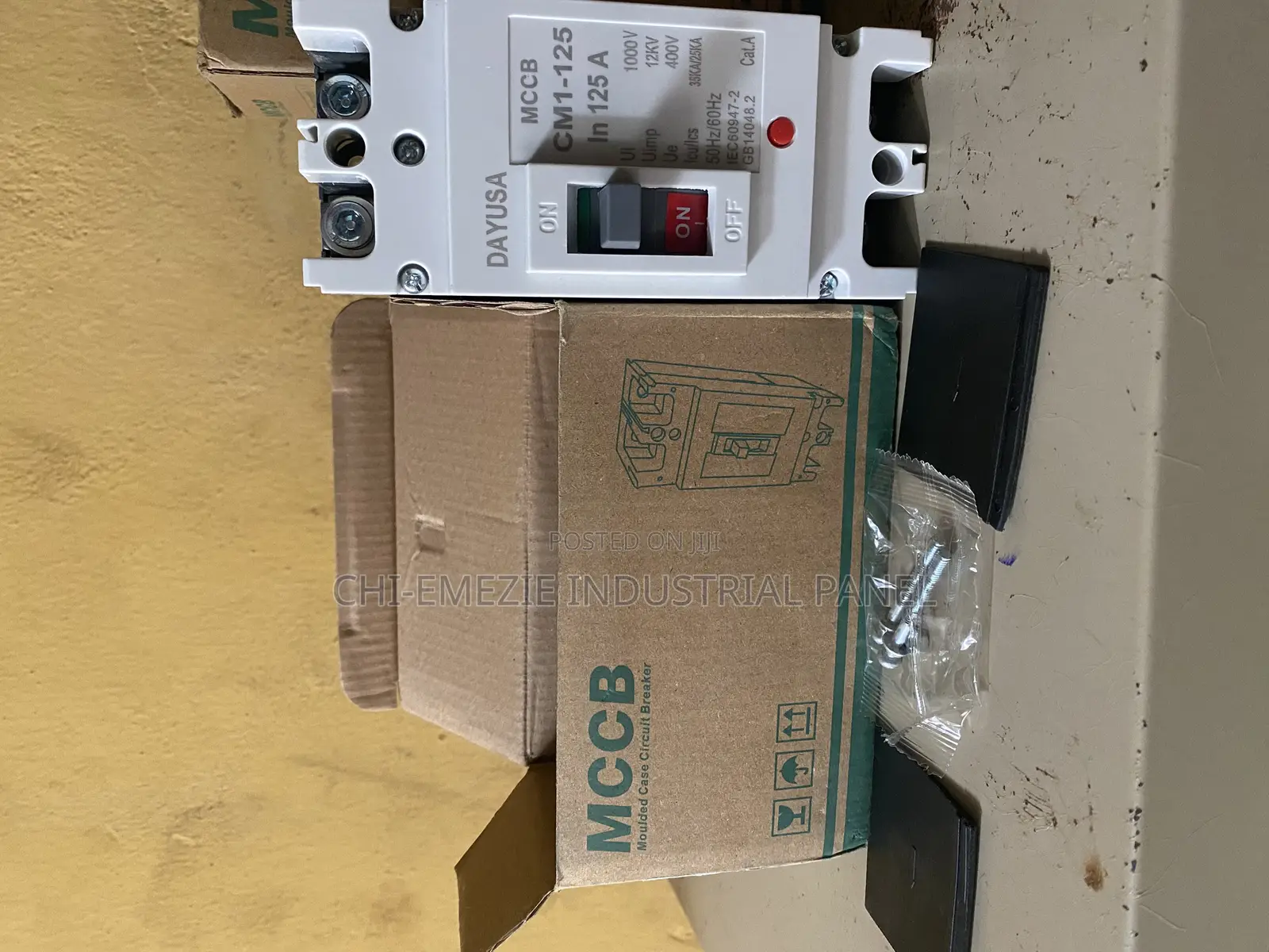 Original  125a Dc Mccb Breaker Reliable Solar Electrical Protection ⚡🔋