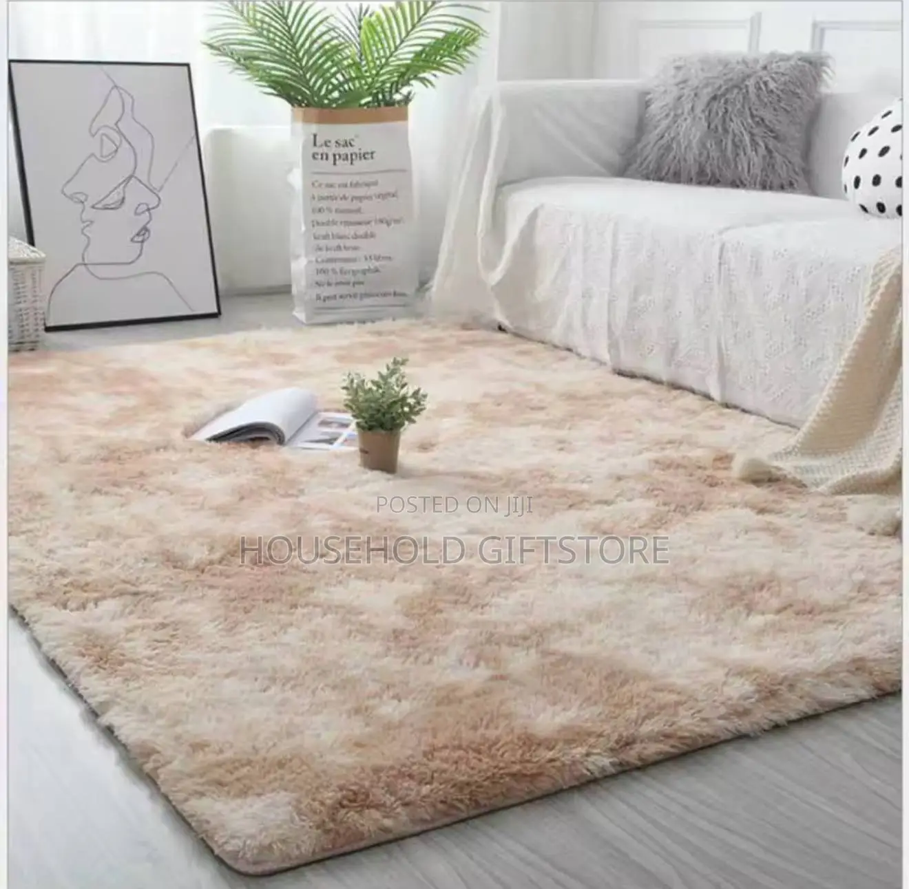 High Quality Fluffy Fur Rug