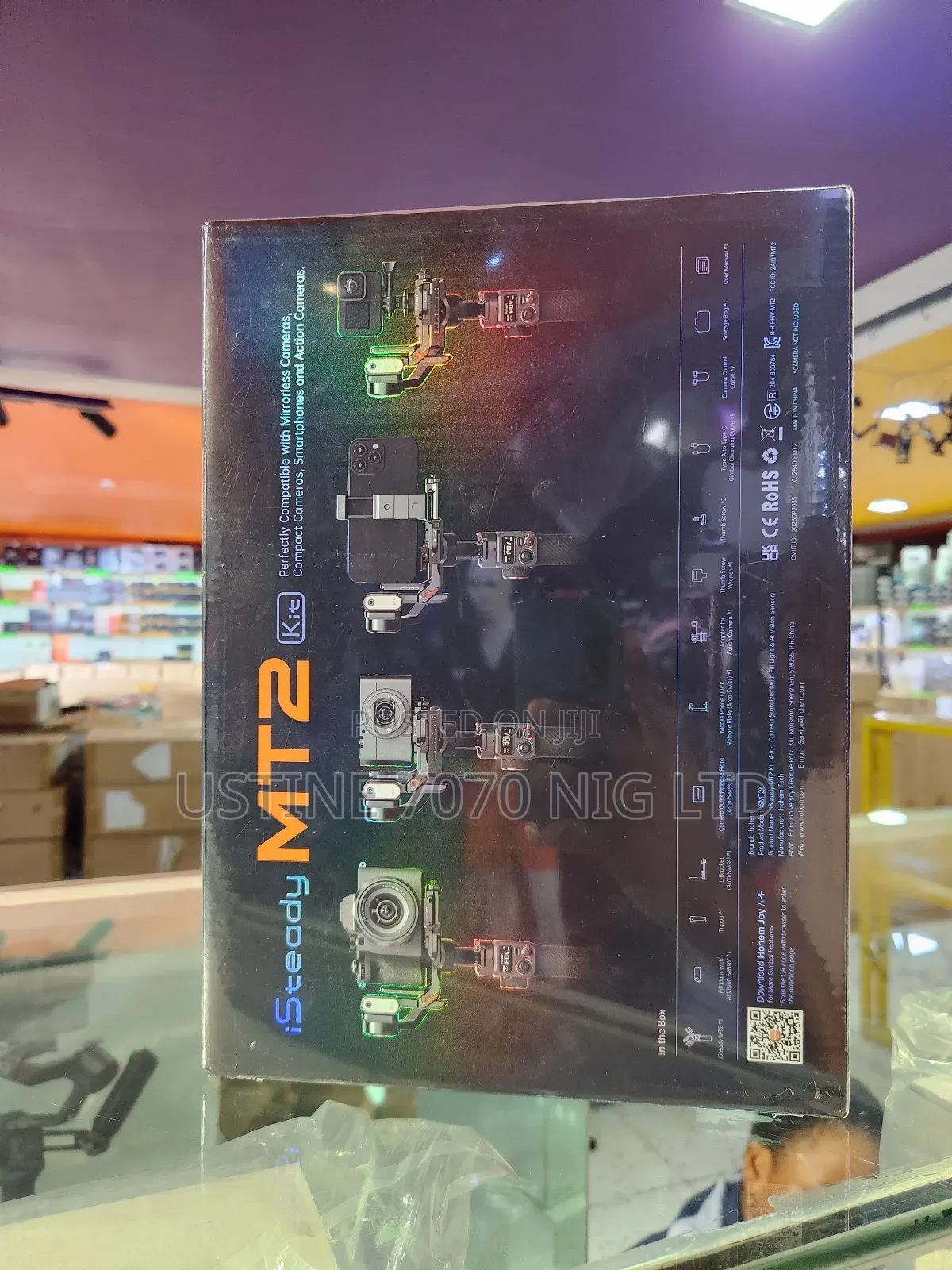 Mt2 Kit Mobile Phone and Digital Camera Gimbal (New)