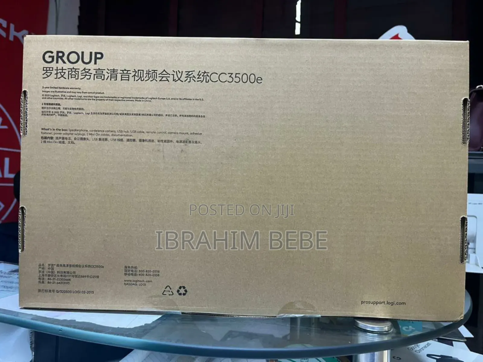 Logitech Cc3500e Group Camera With Expansion Mic